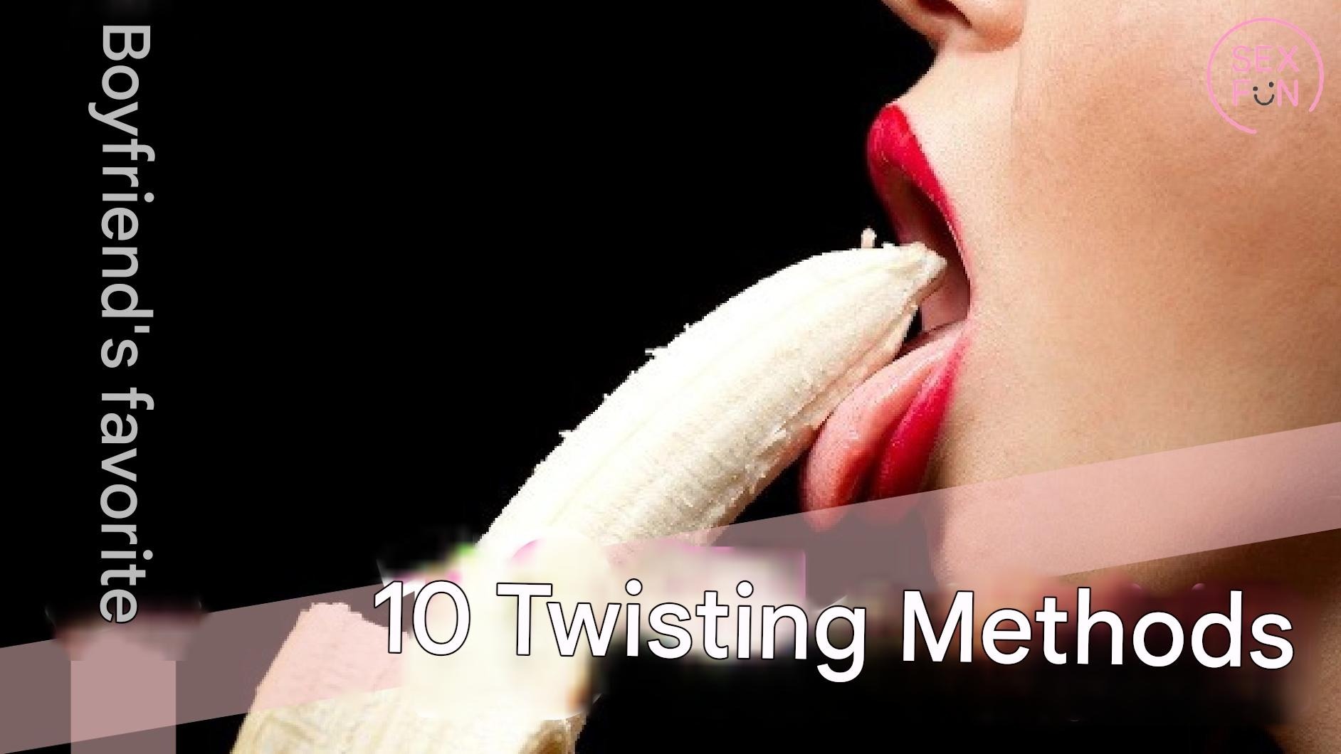 Woman sensually licking a banana – illustrative metaphor for oral sex techniques