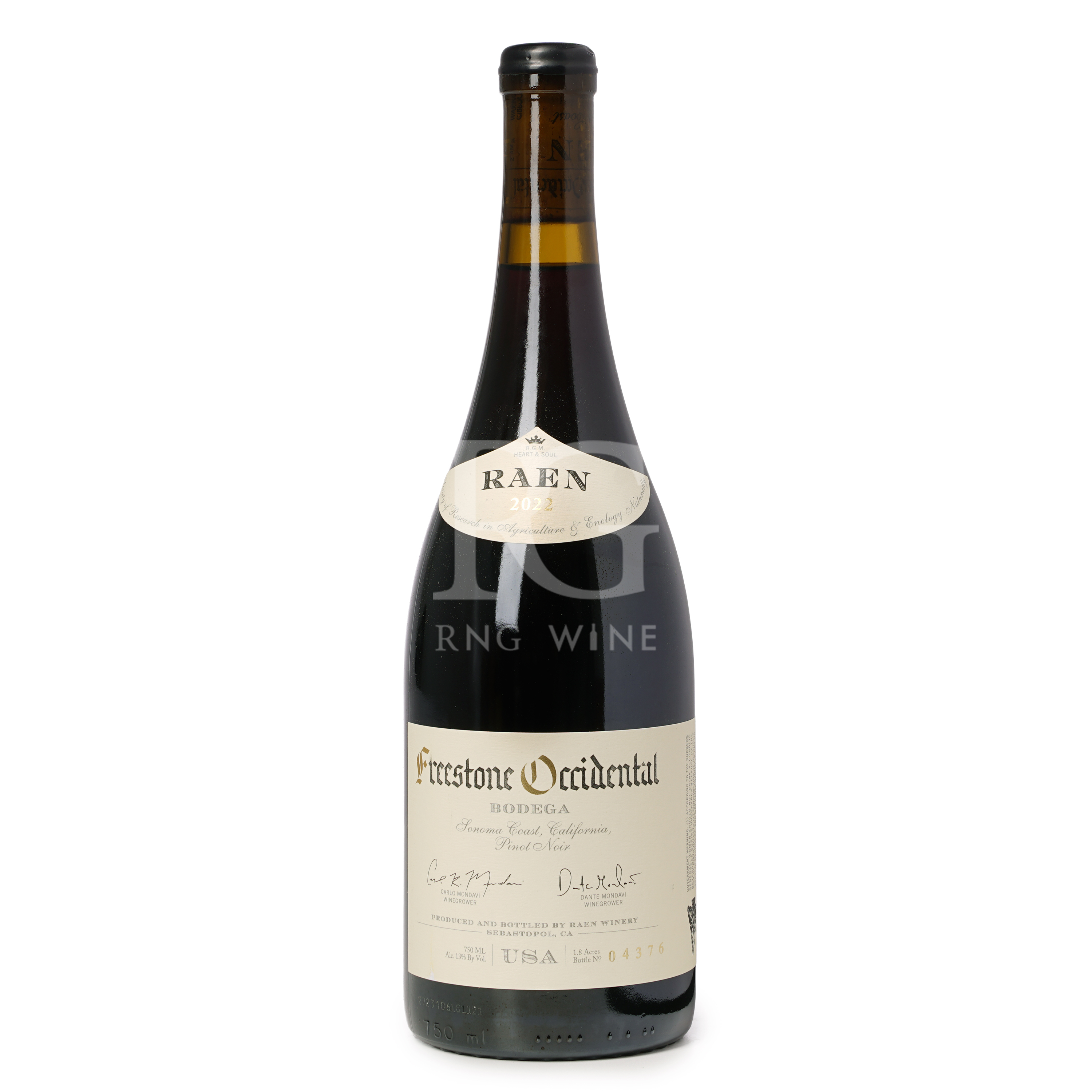 RAEN Freestone Occidental Bodega Pinot Noir 2022 (JS99)
