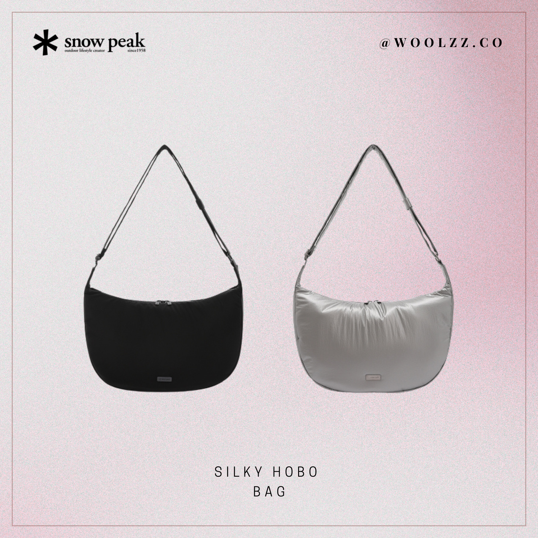 Snow Peak 滑半月肩背包  S24WWT-CB58