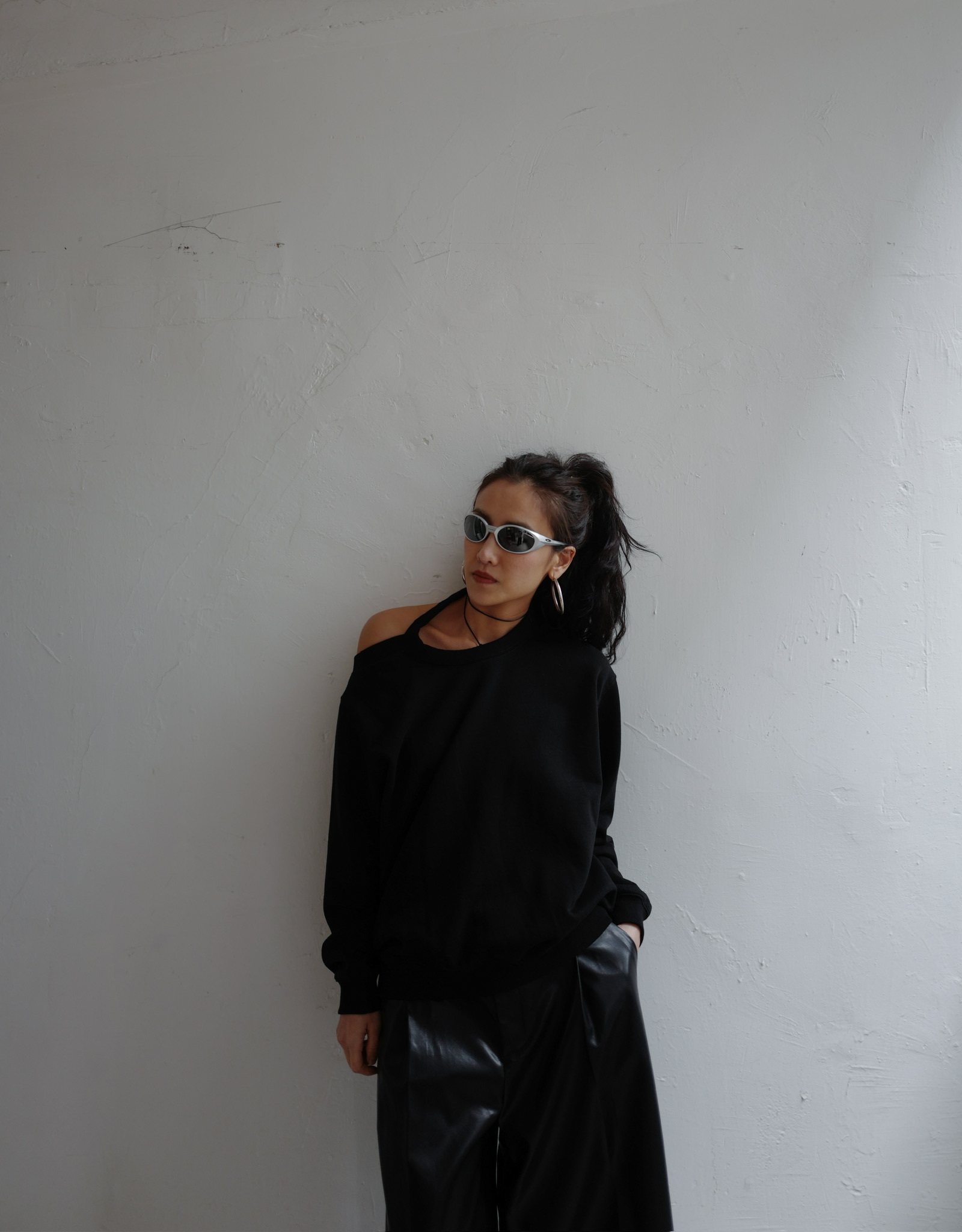 PDDSW203 distress sweatshirt