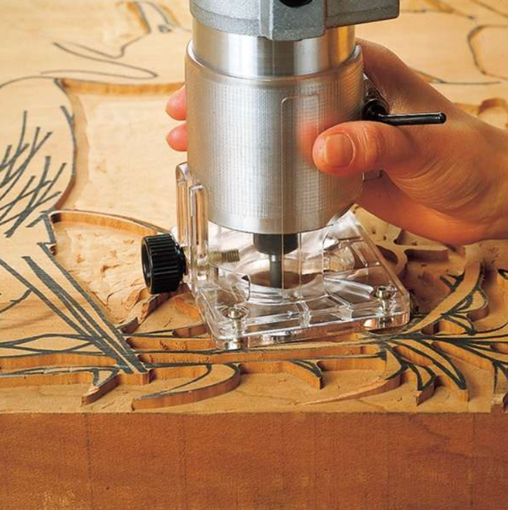 "MAKITA"牧田牌 1/4"木工修邊機