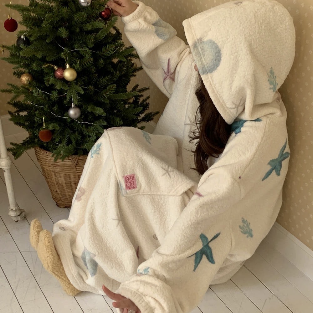 <第二團升級🥑> 韓國小眾品牌 水果系列 毛絨加厚 連帽毯