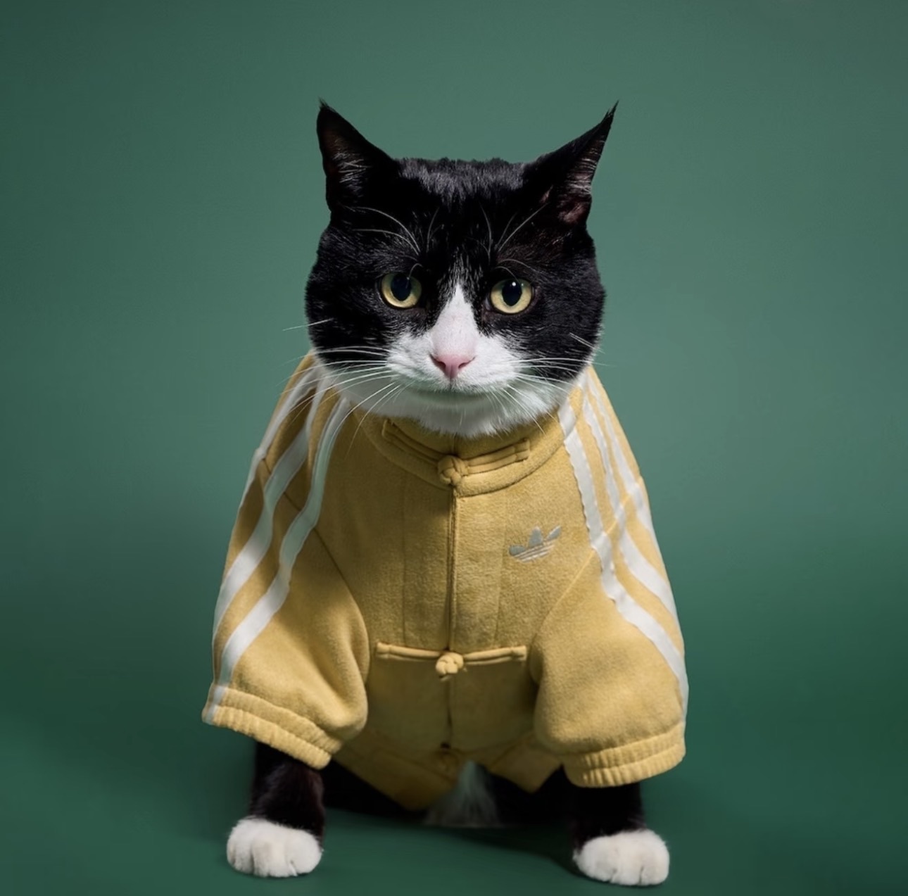 #代購 ADIDAS 三葉草 新年款 寵物保暖外套 兩色