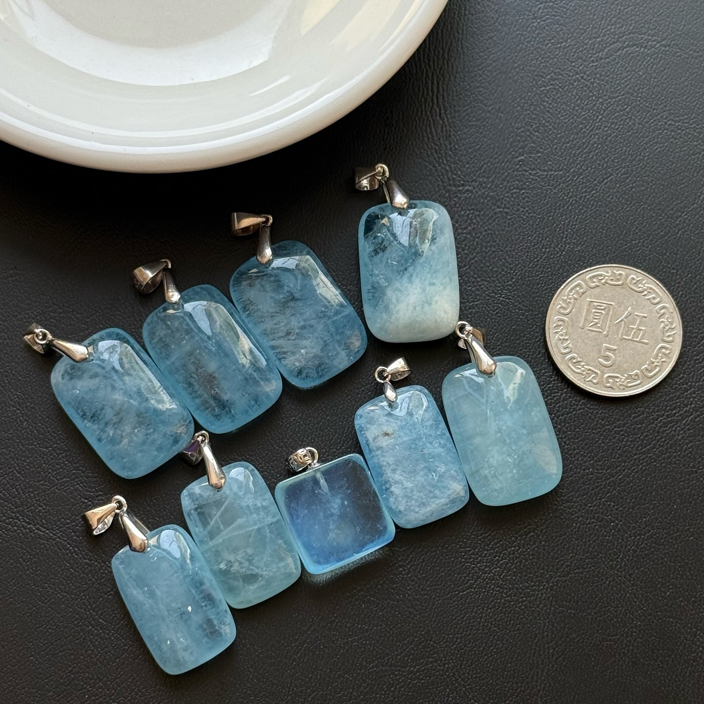 [原石] 海藍寶 項鏈吊墜