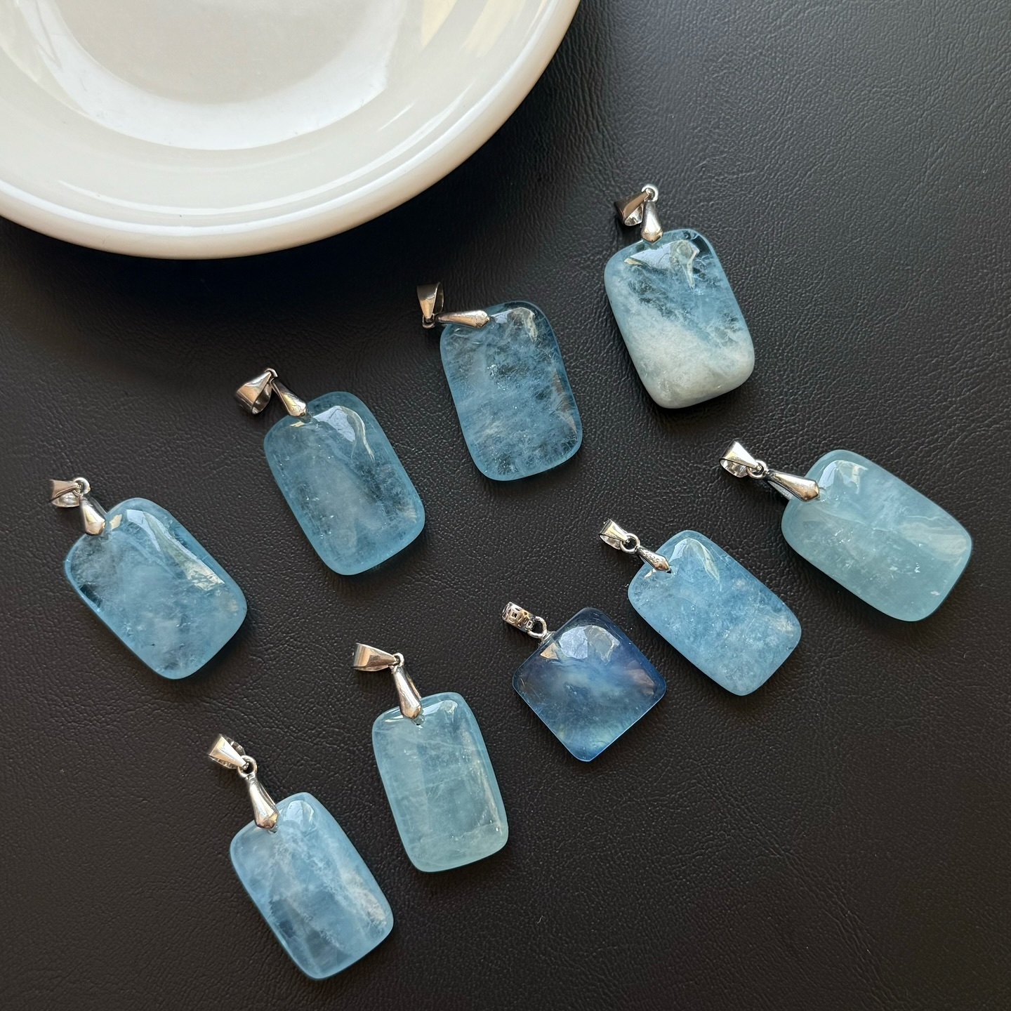 [原石] 海藍寶 項鏈吊墜