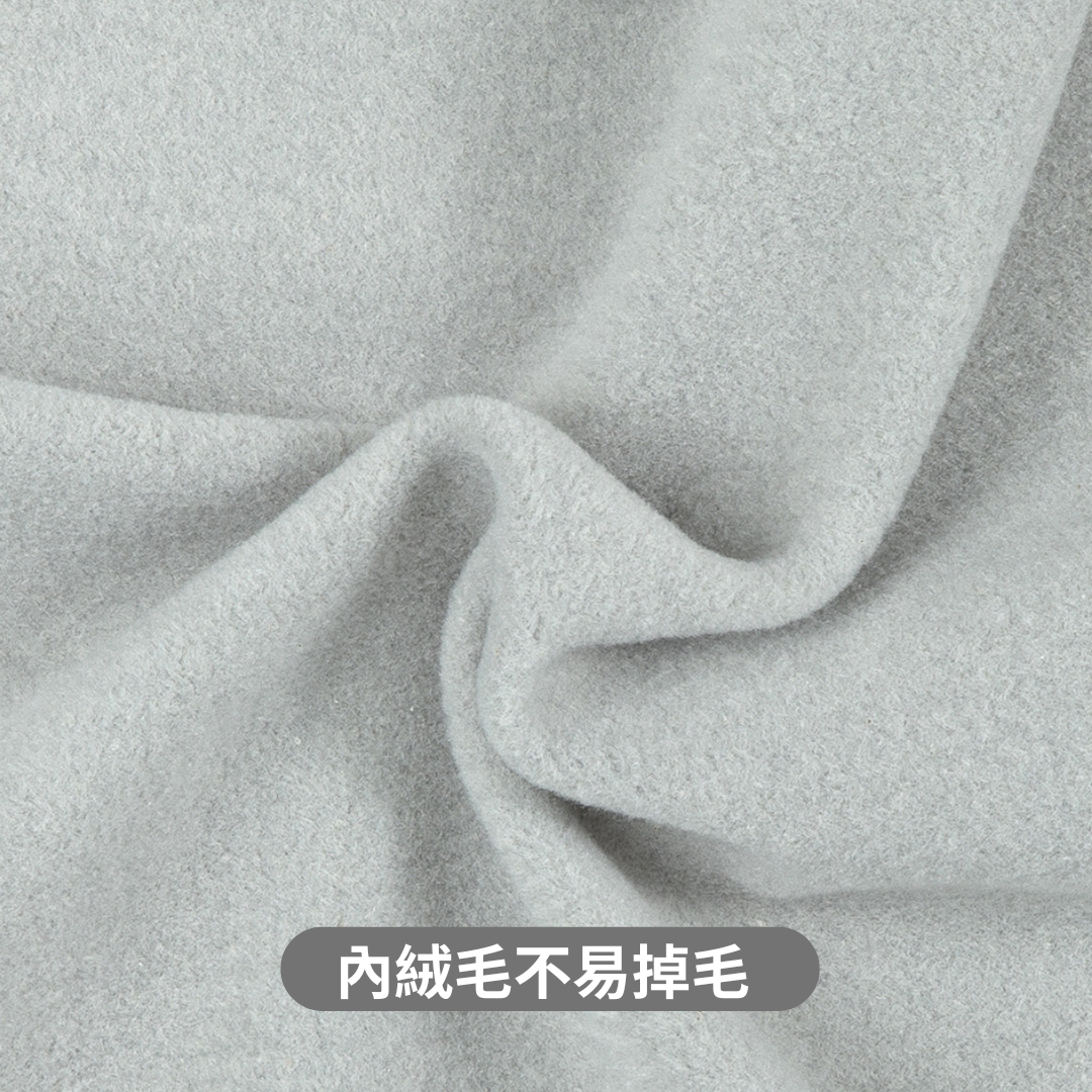 保暖！內毛絨 BOXY 短版 帽T 男女適穿 【 FUZY 】- A201710