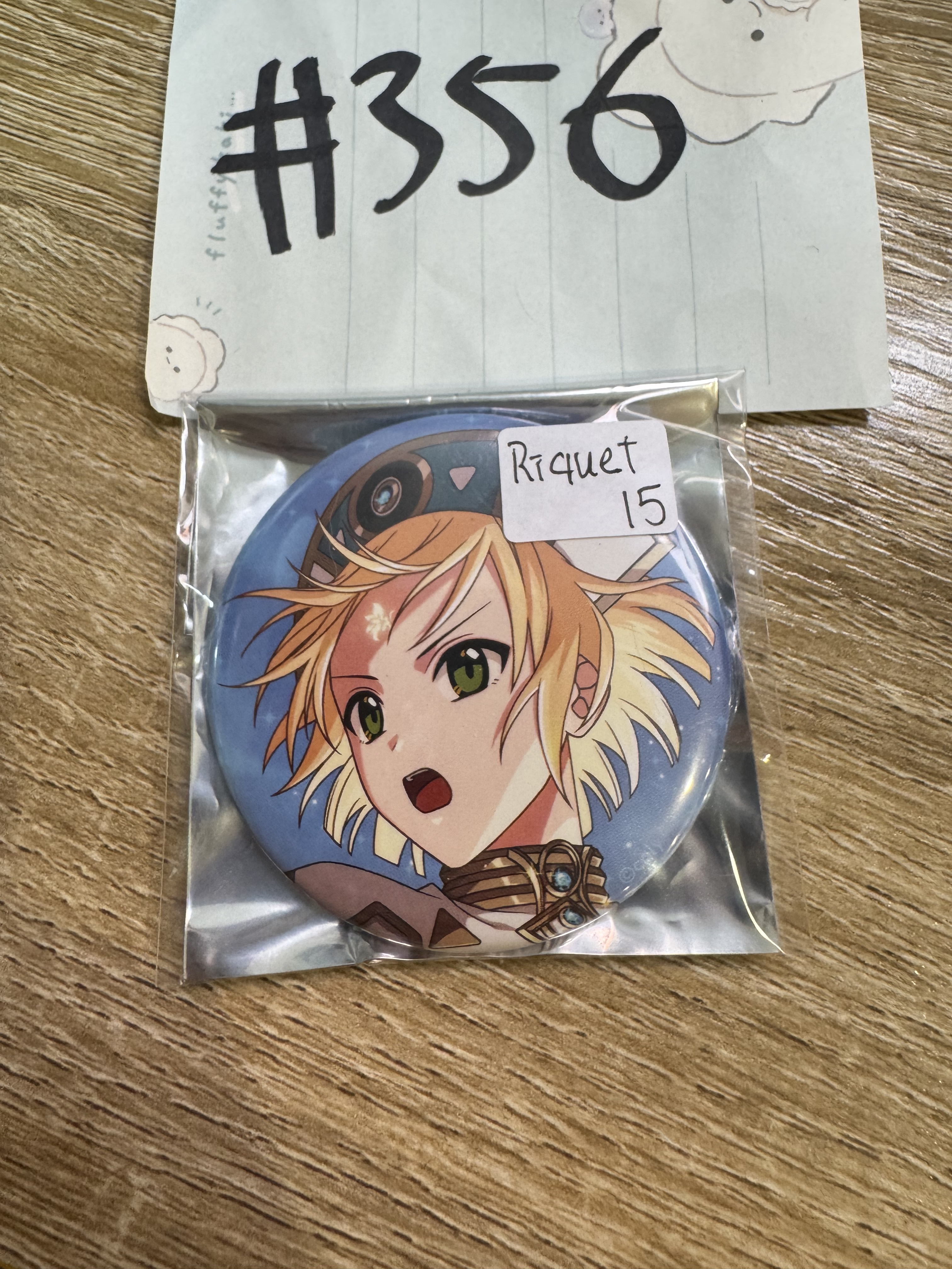 魔法使的約定 RIQUET 襟章#356