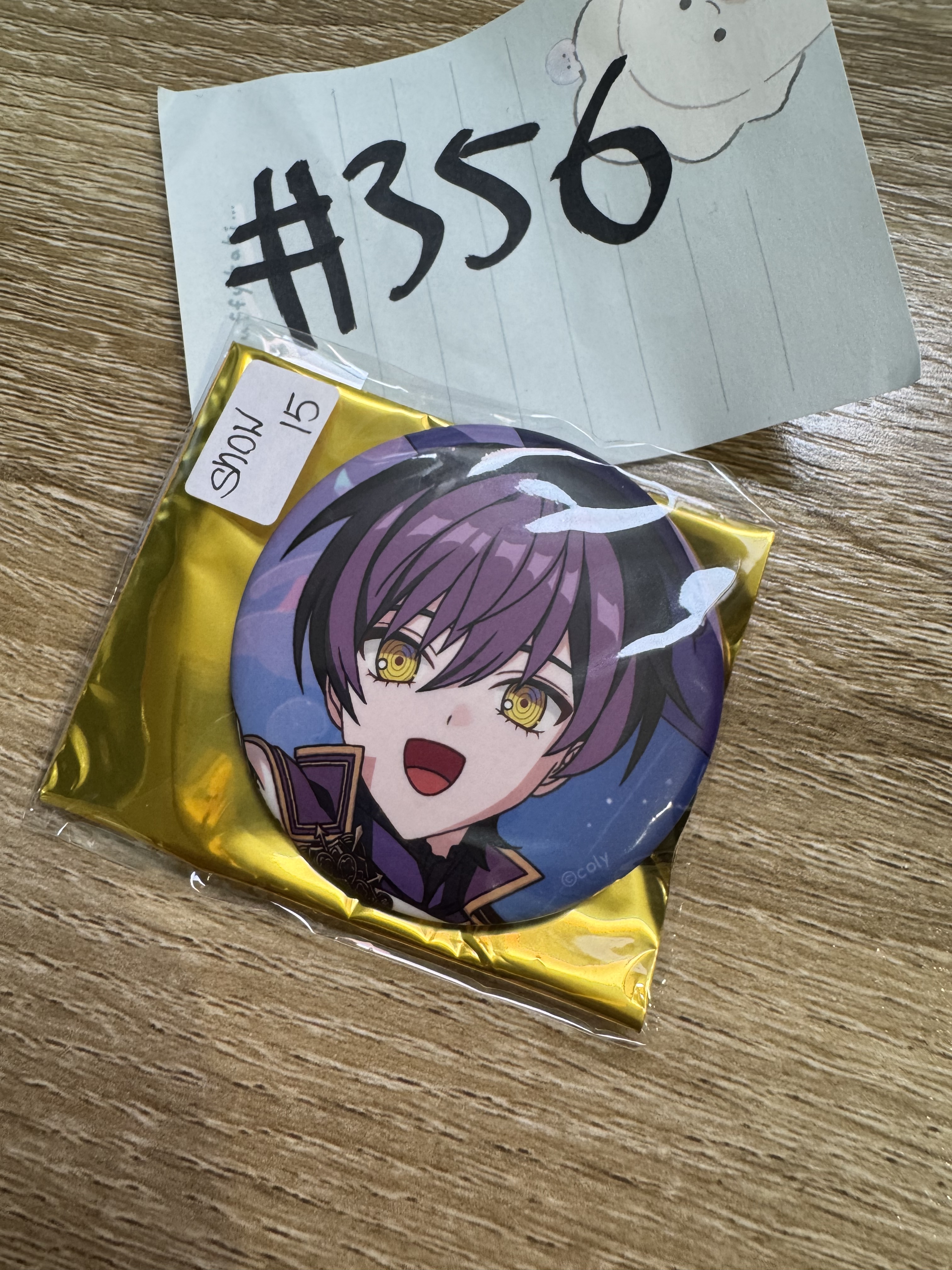 魔法使的約定 SNOW 襟章#356