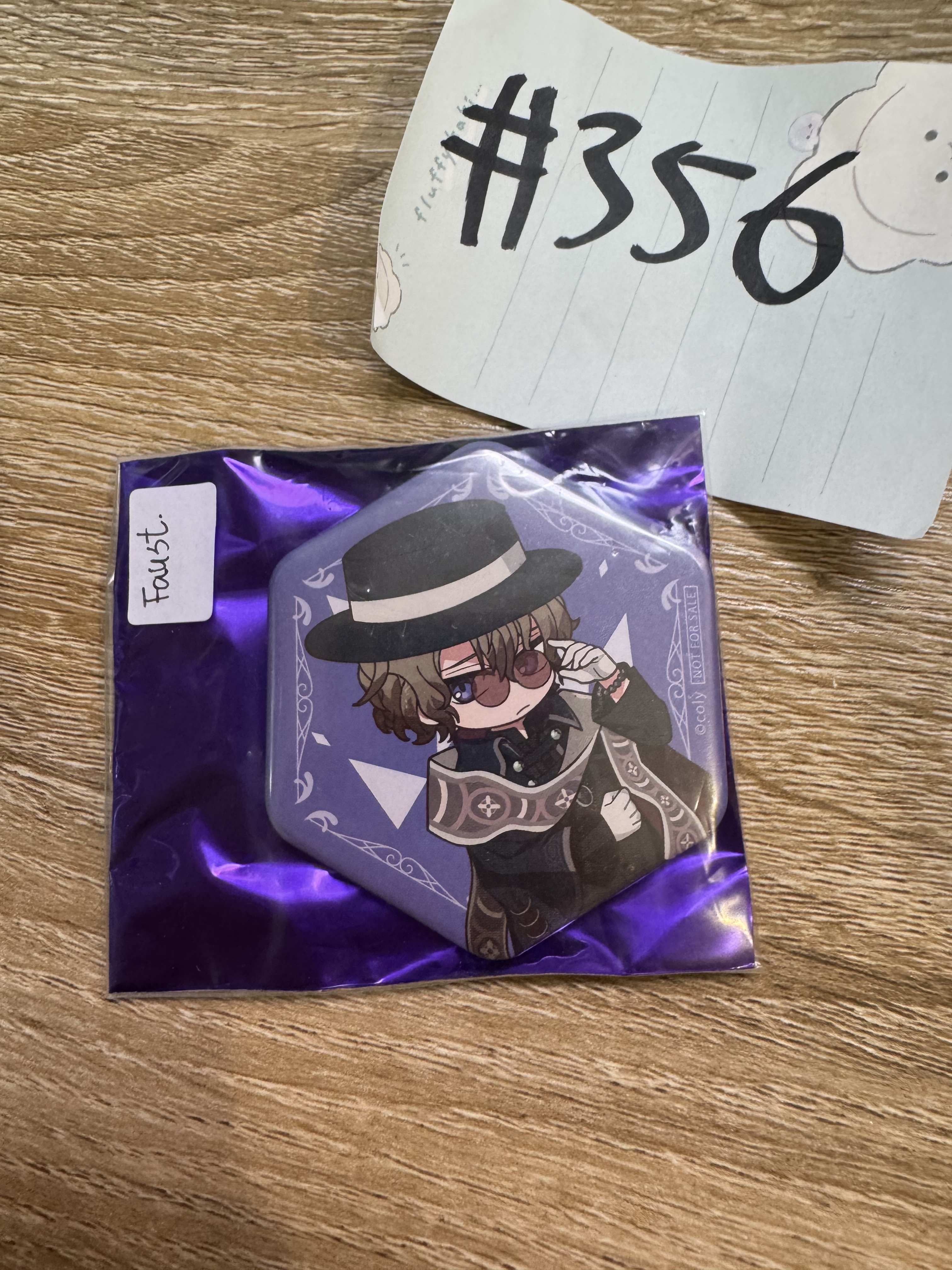 魔法使的約定 FAUST 襟章#356