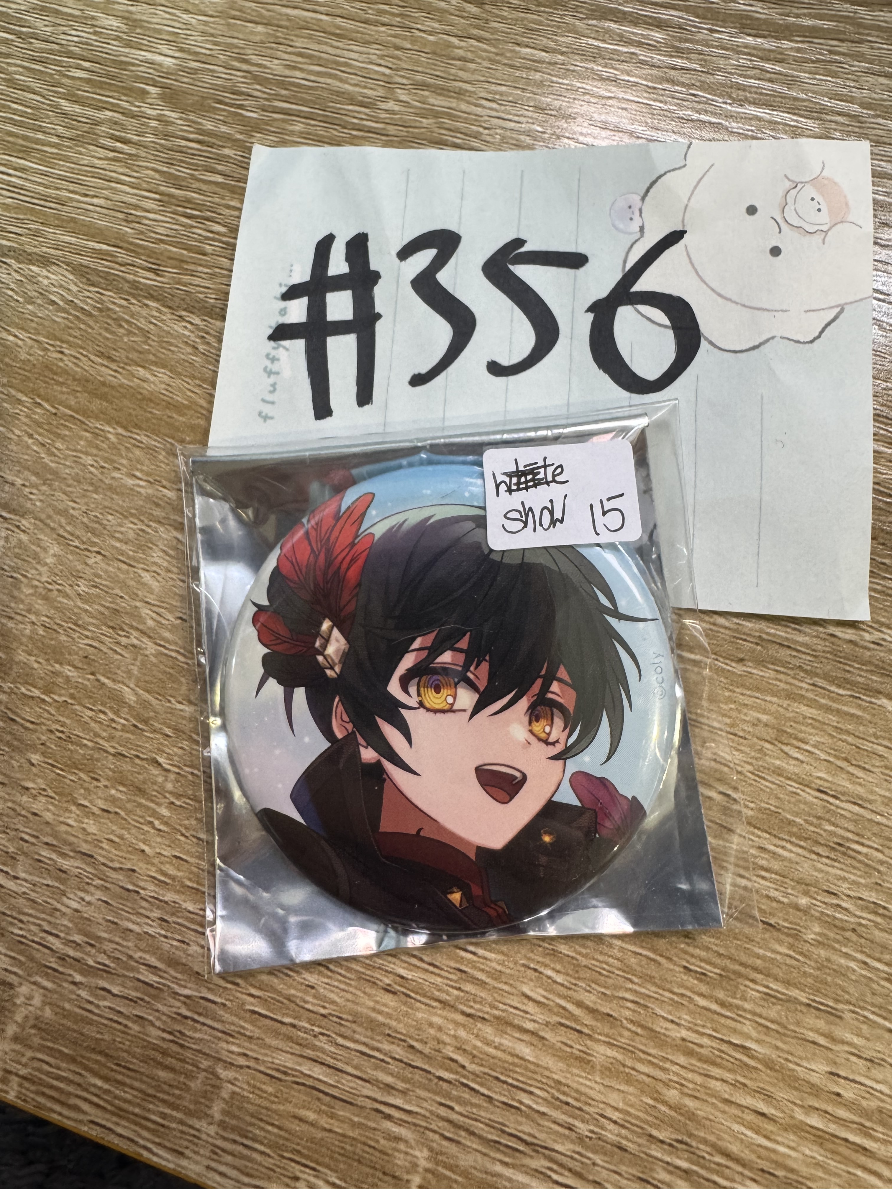 魔法使的約定 SNOW 襟章#356