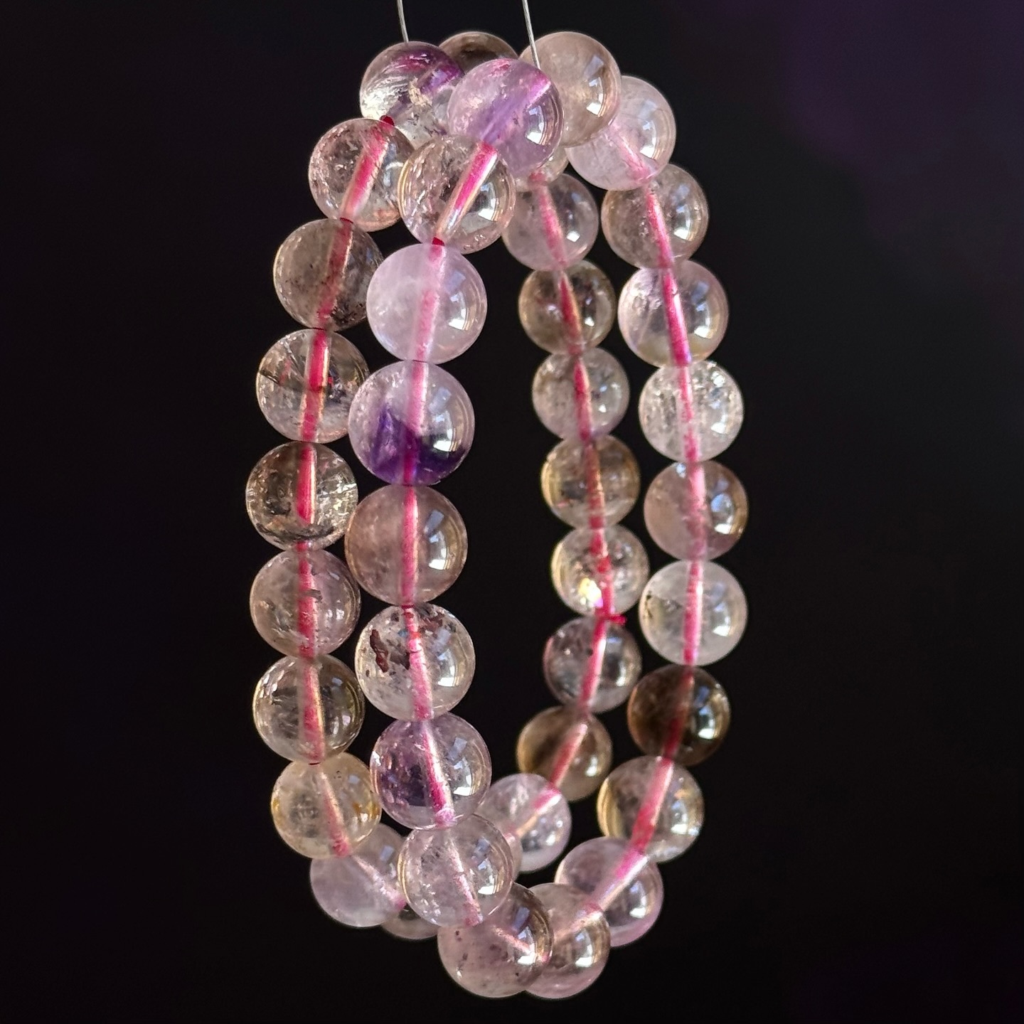 [原石] 超七水晶 手串