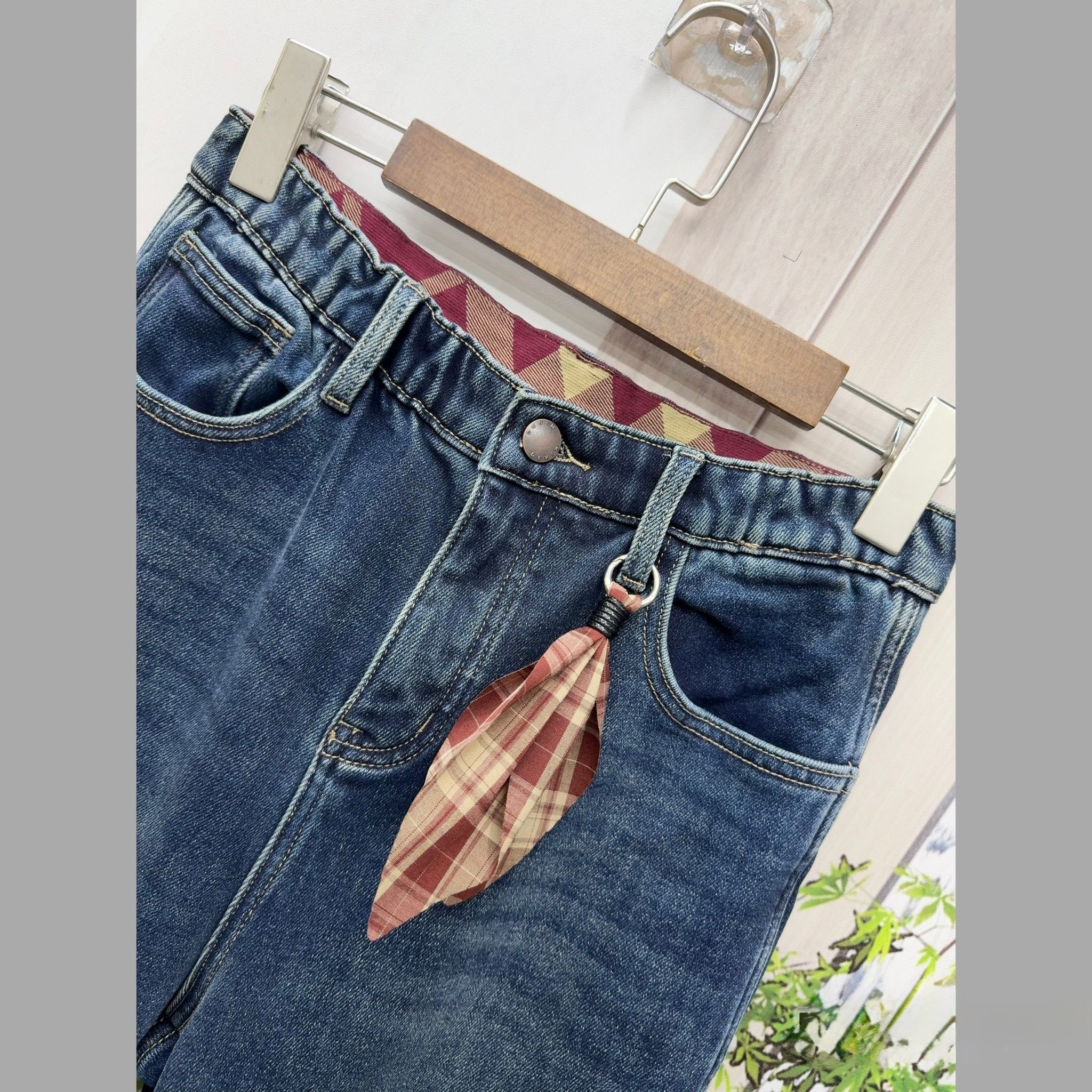 Mar 毛底牛仔褲～133H