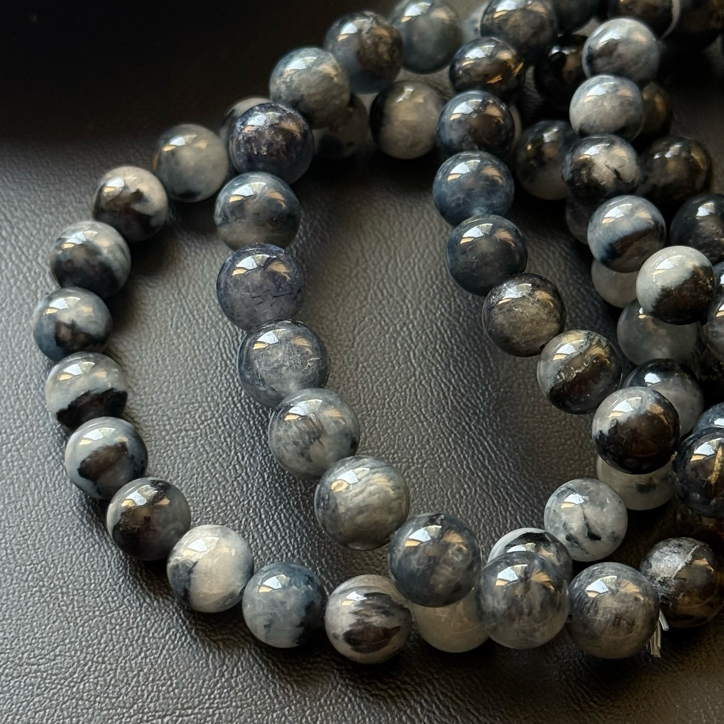 [原石] 藍兔毛水晶 水晶手串