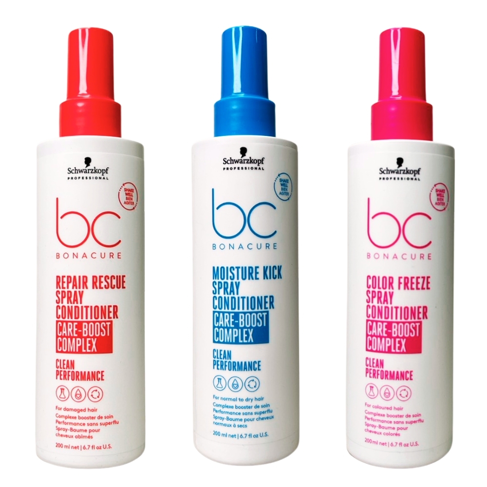 Schwarzkopf 施華蔻 BC 極緻修護精氨酸/晶燦鎖色pH.45/水感保濕甘油 隨手護 200ml (三款任選)