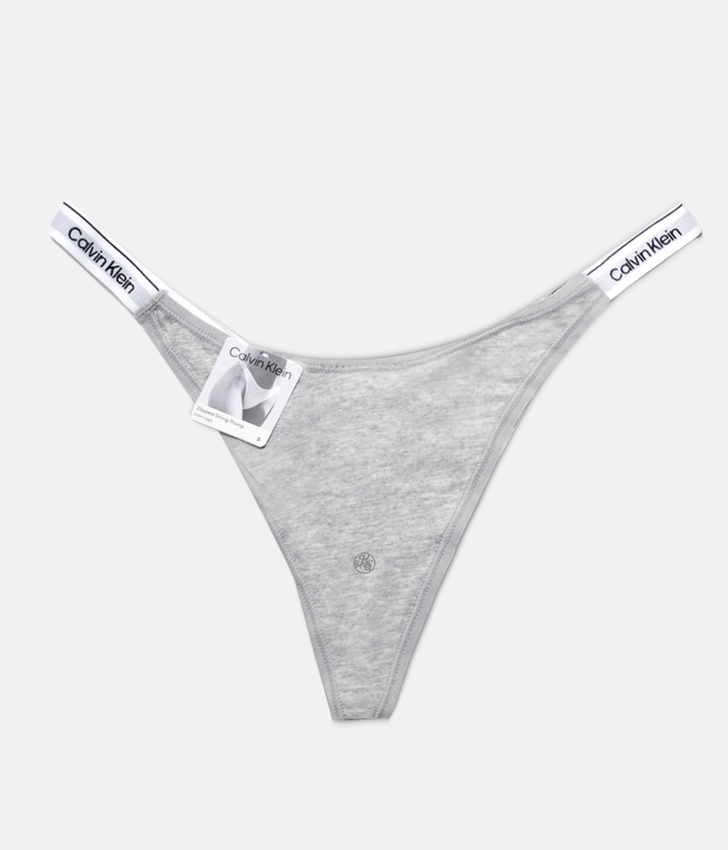 Calvin Klein Modern Logo Dipped String Thong 丁字褲 (QD5157E-P7A)