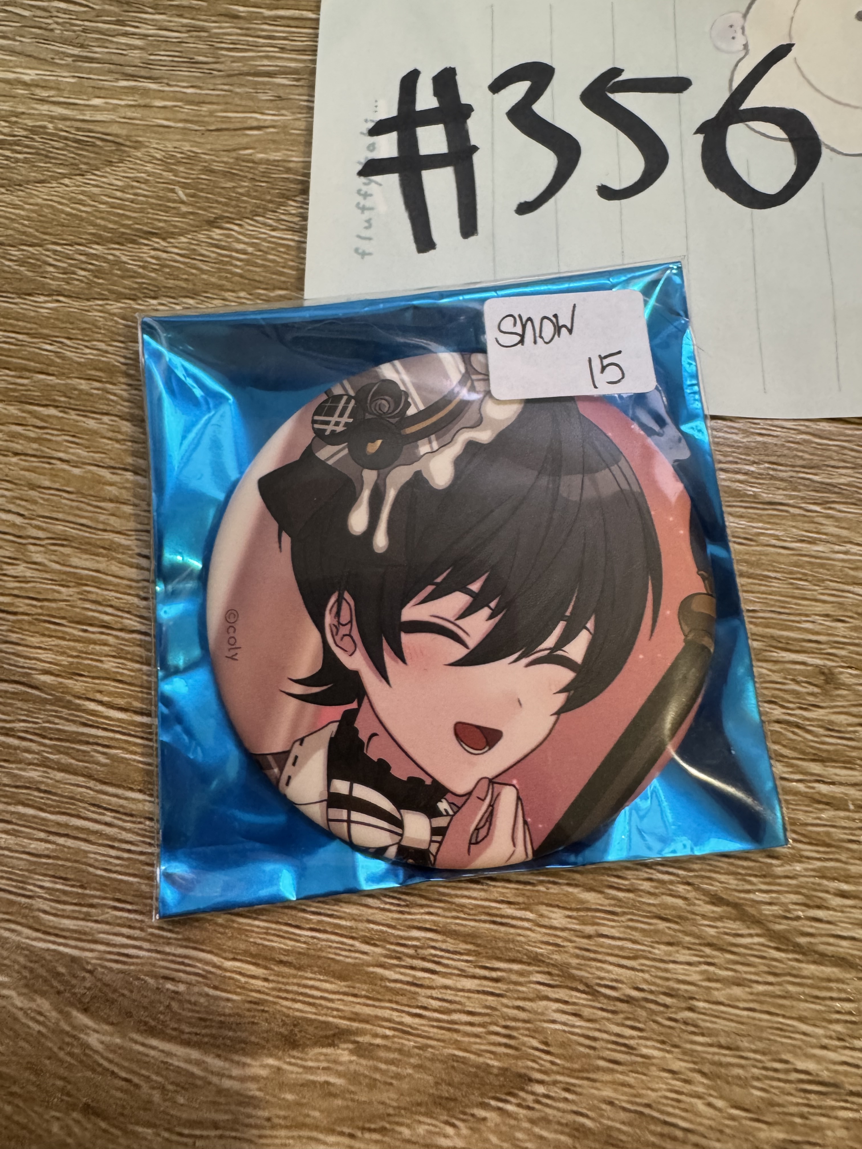 魔法使的約定 SNOW 襟章#356