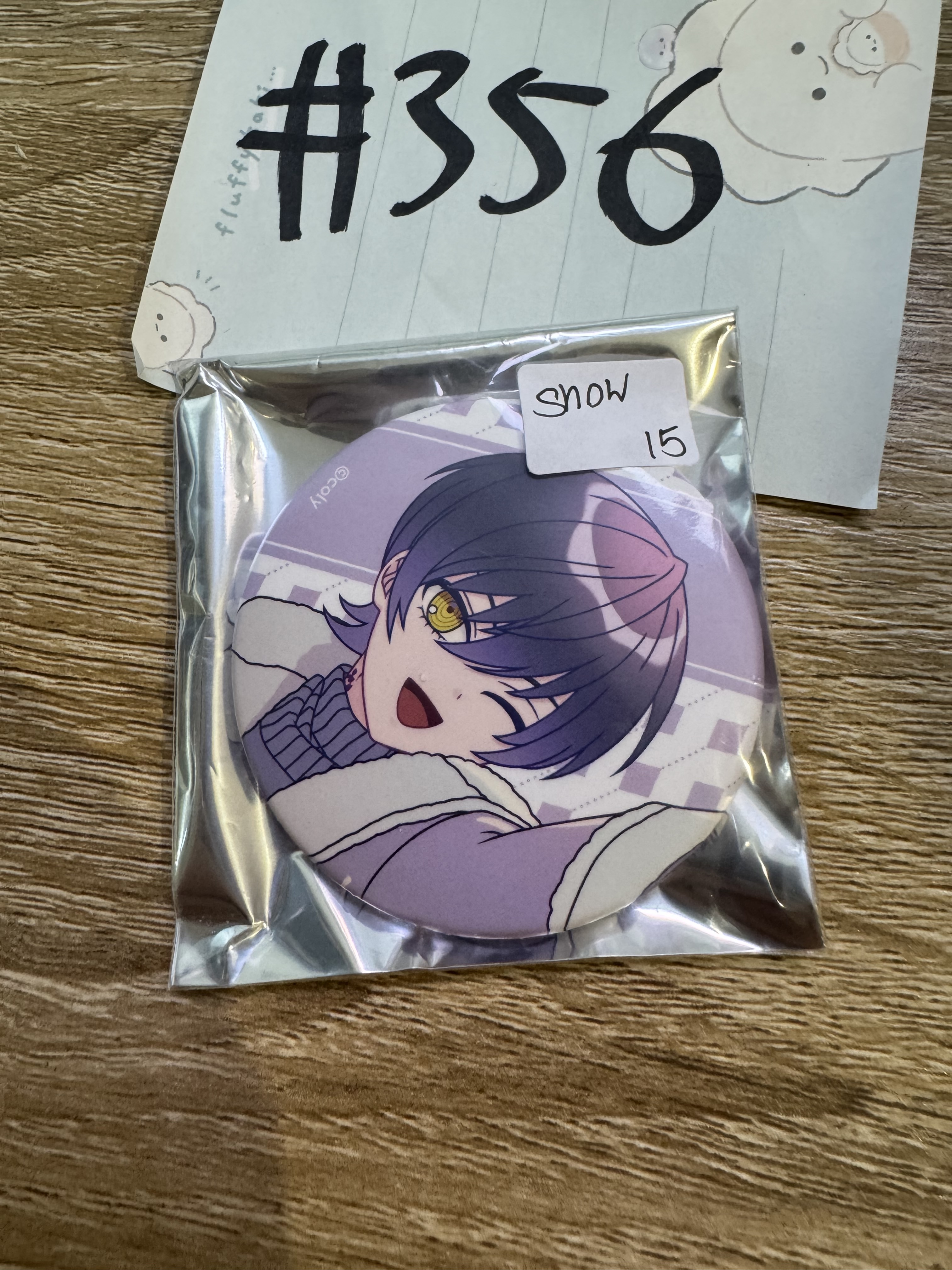 魔法使的約定 SNOW 襟章#356