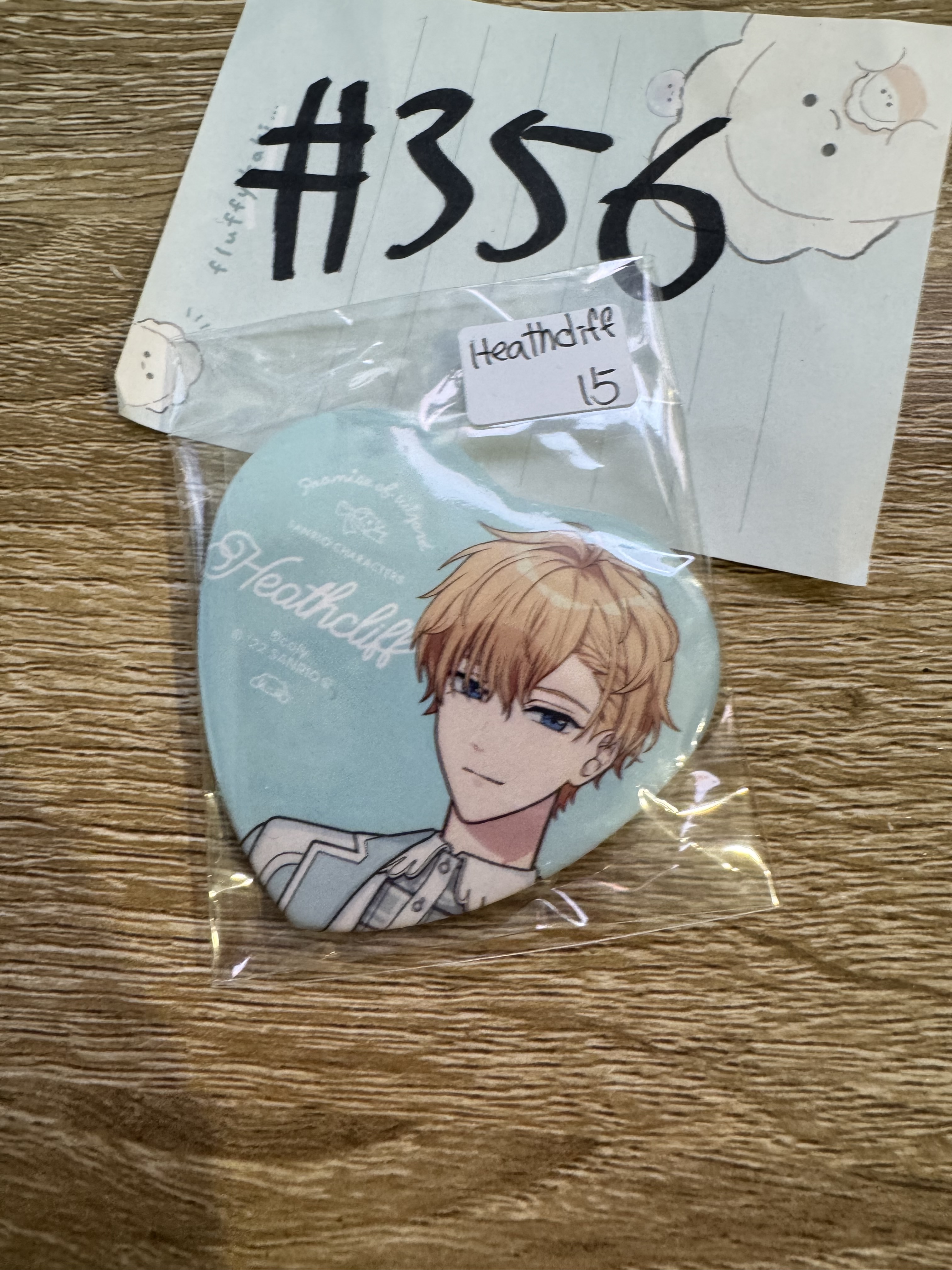 魔法使的約定 HEATHCLIFF 襟章#356