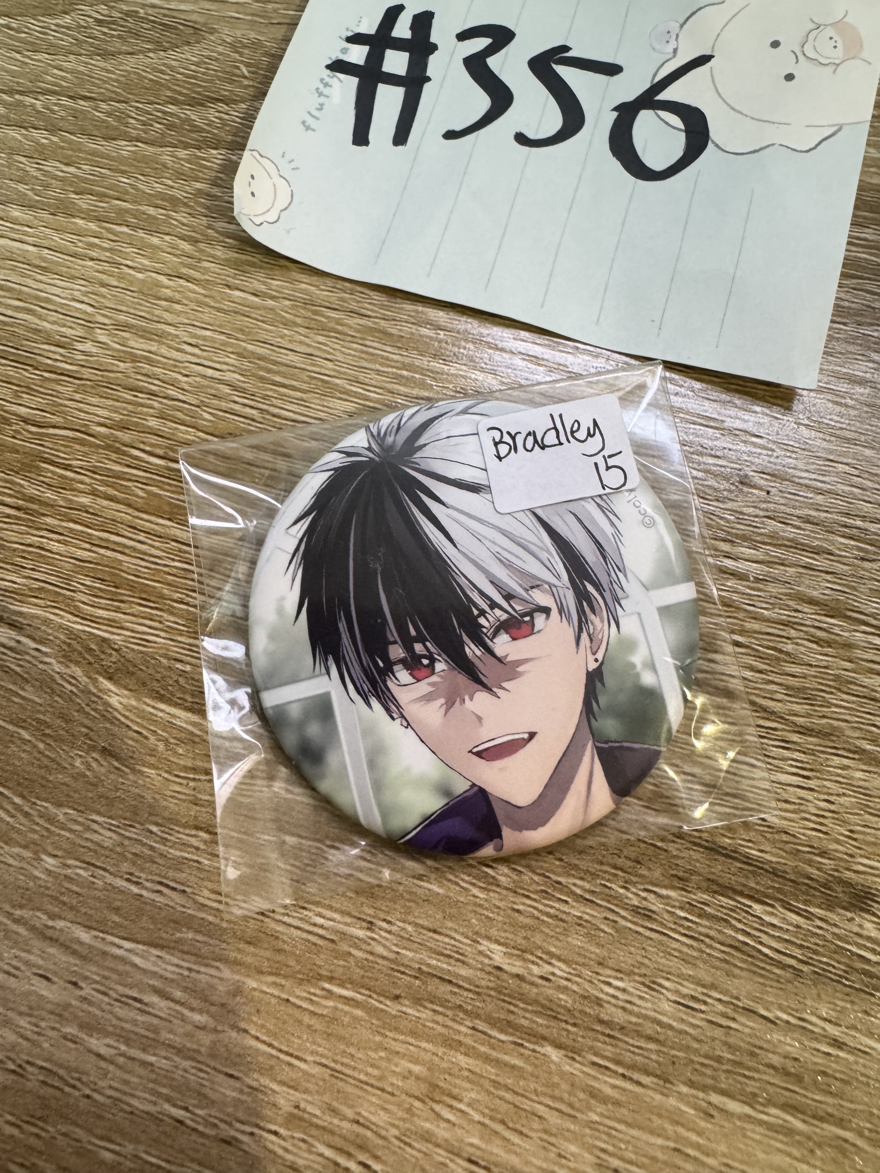 魔法使的約定 BRADLEY 襟章#356