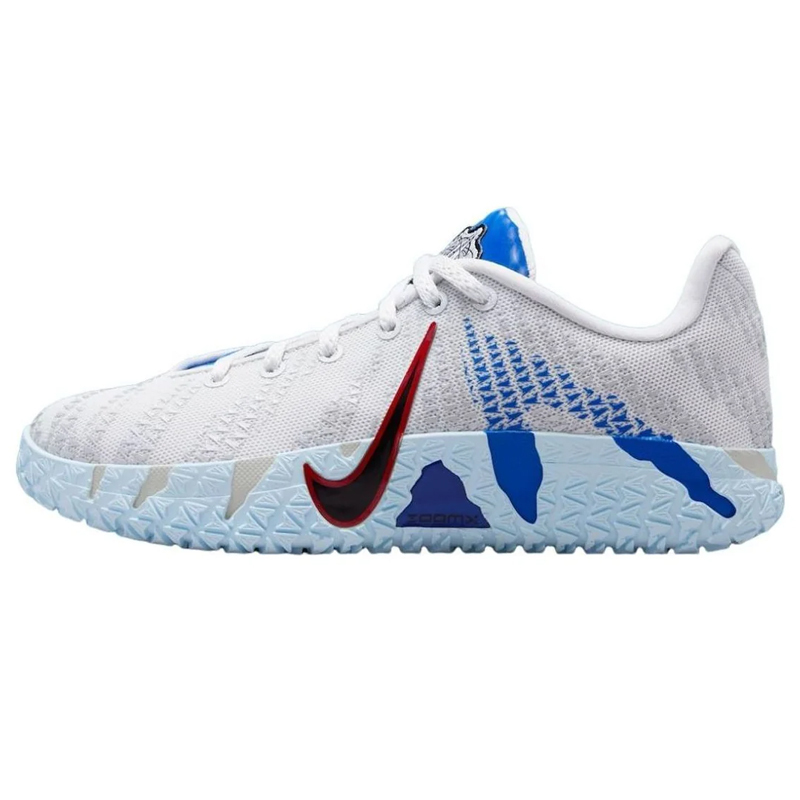 〈西門實體店1/8到貨〉童鞋 女鞋 NIKE JA 3 GS 白灰紅藍太空人 MORANT 莫蘭特 回彈 實戰 緩震 籃球鞋【IQ0839-001】JA3