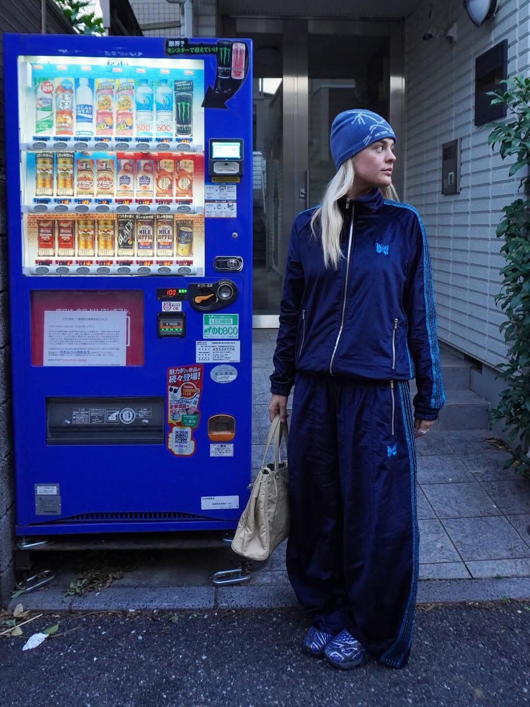 NEEDLES/ HDTRACK PANT - C/PE VELOUR