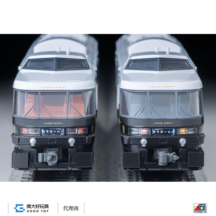 MICRO ACE A8263 柴聯車 KIHA 183形1000番代 D&S 列車 ASO BOY 阿蘇男孩 (4輛)