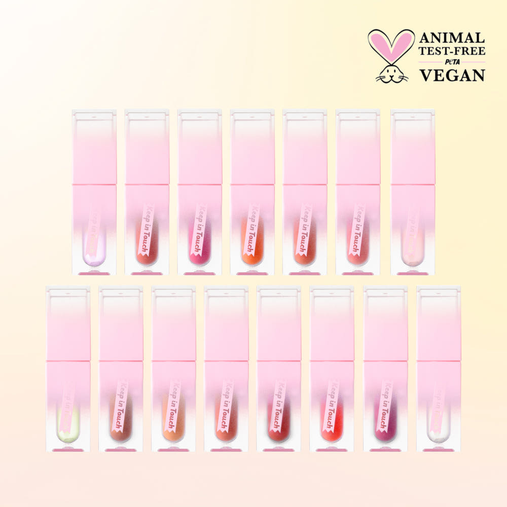 KEEP IN TOUCH | 果凍豐唇膏(15colors)