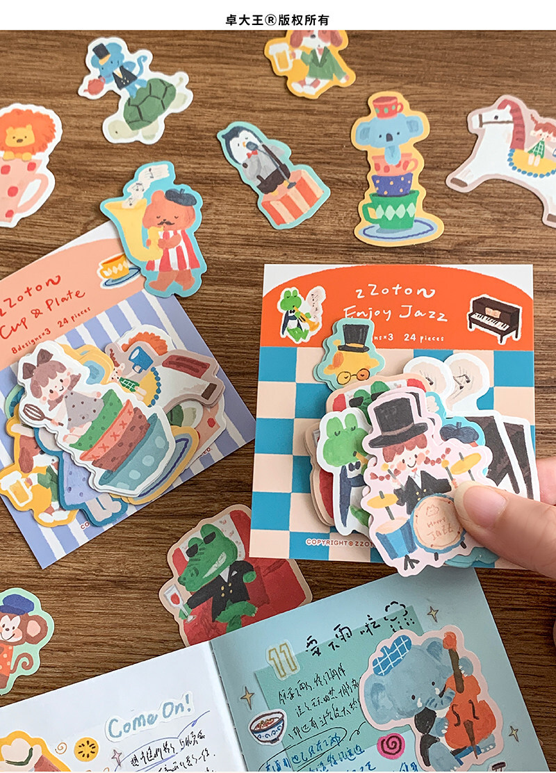 Molinta Sticker Flakes - Cup & Plate