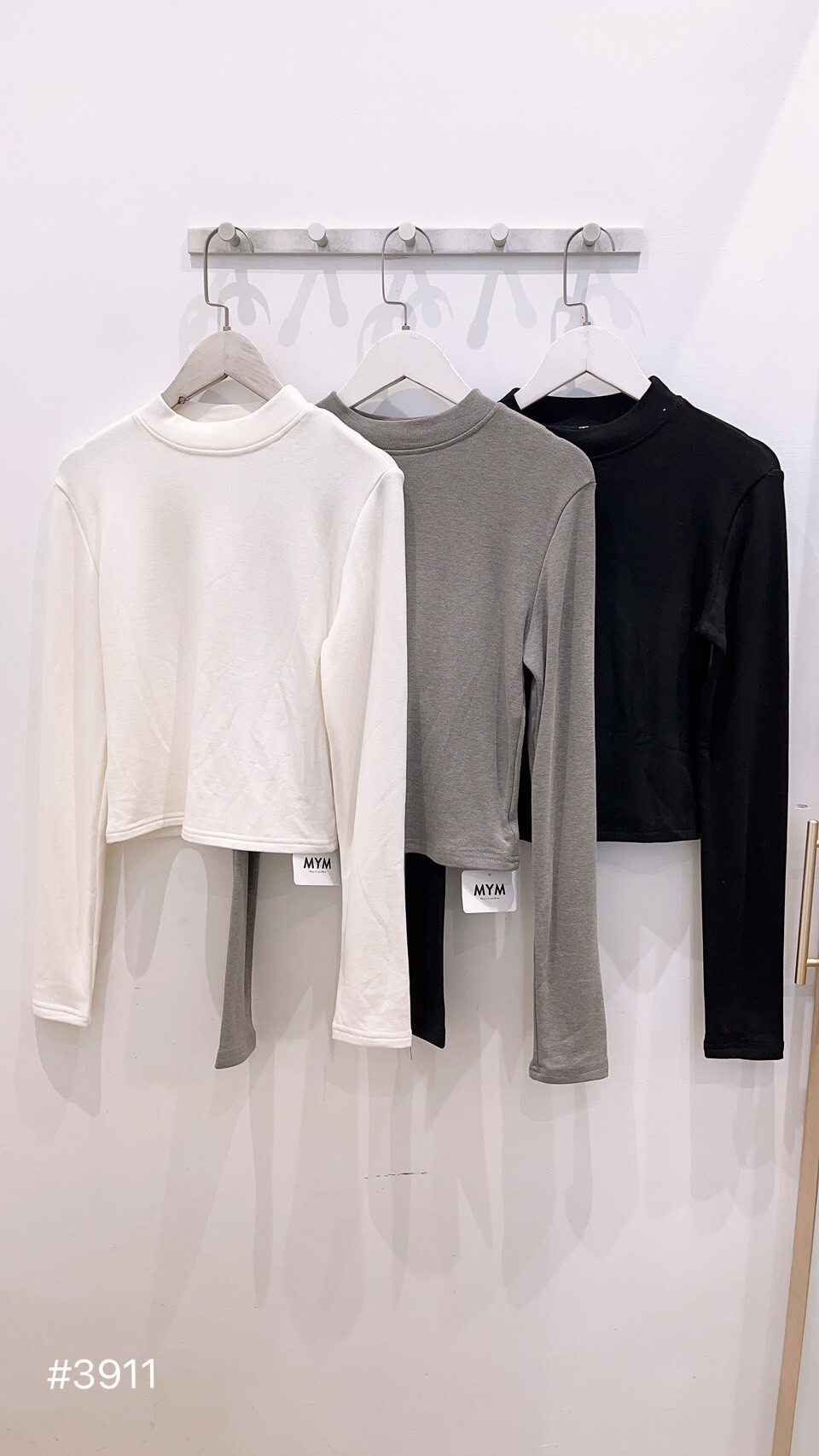 磨毛立領發熱衣s