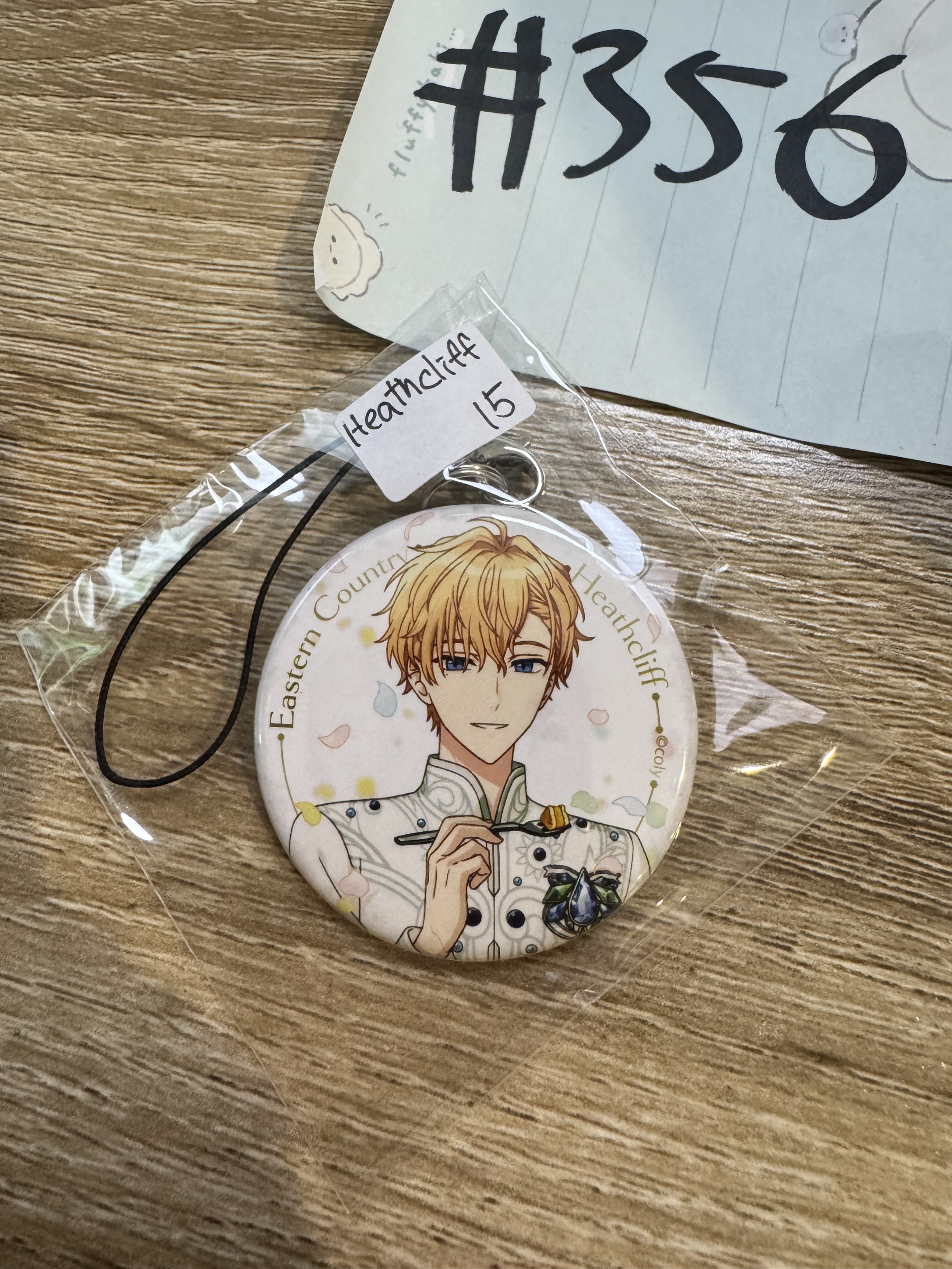 魔法使的約定 HEATHCLIFF 襟章#356