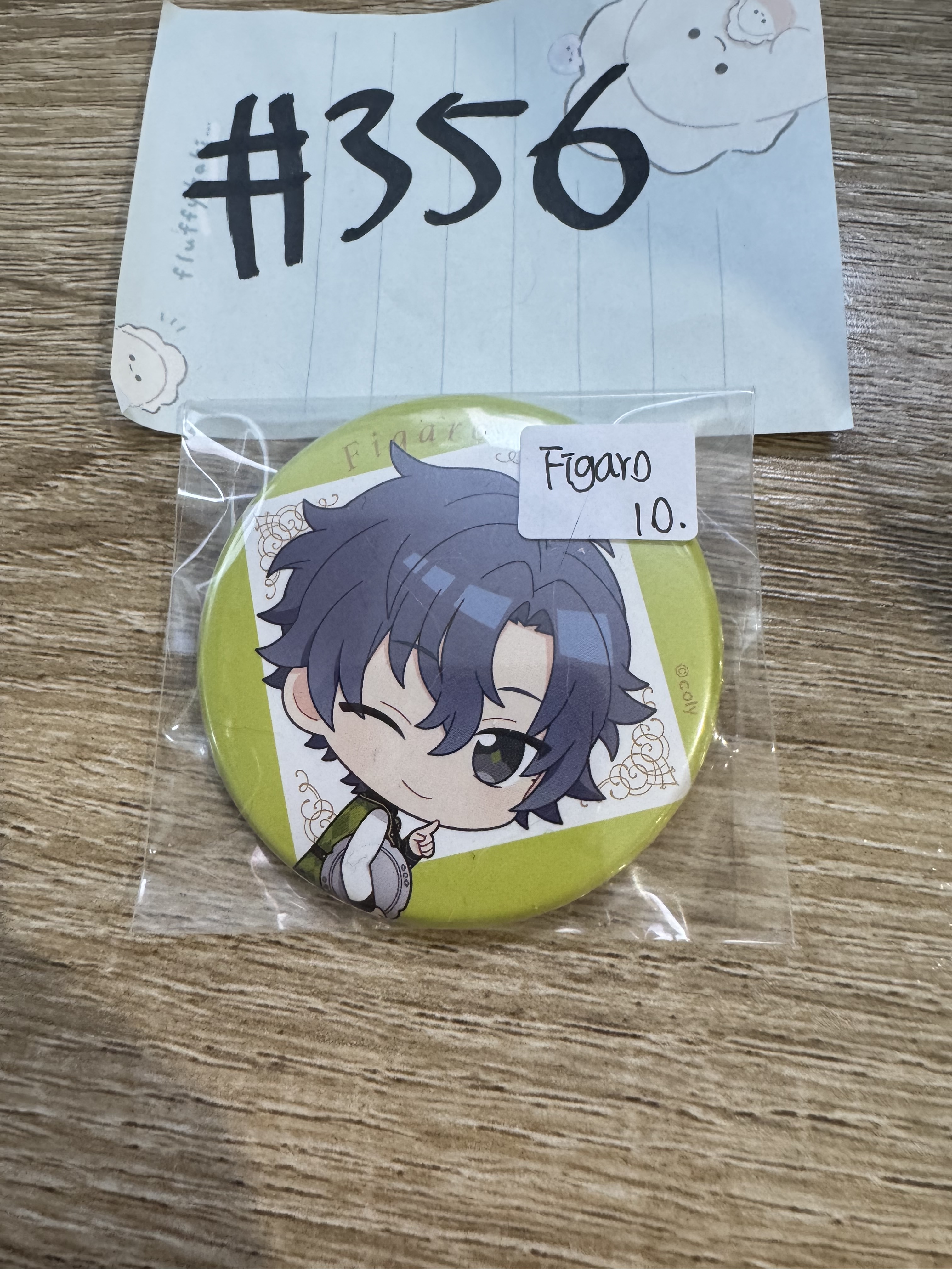 魔法使的約定 FIGARO 襟章#356