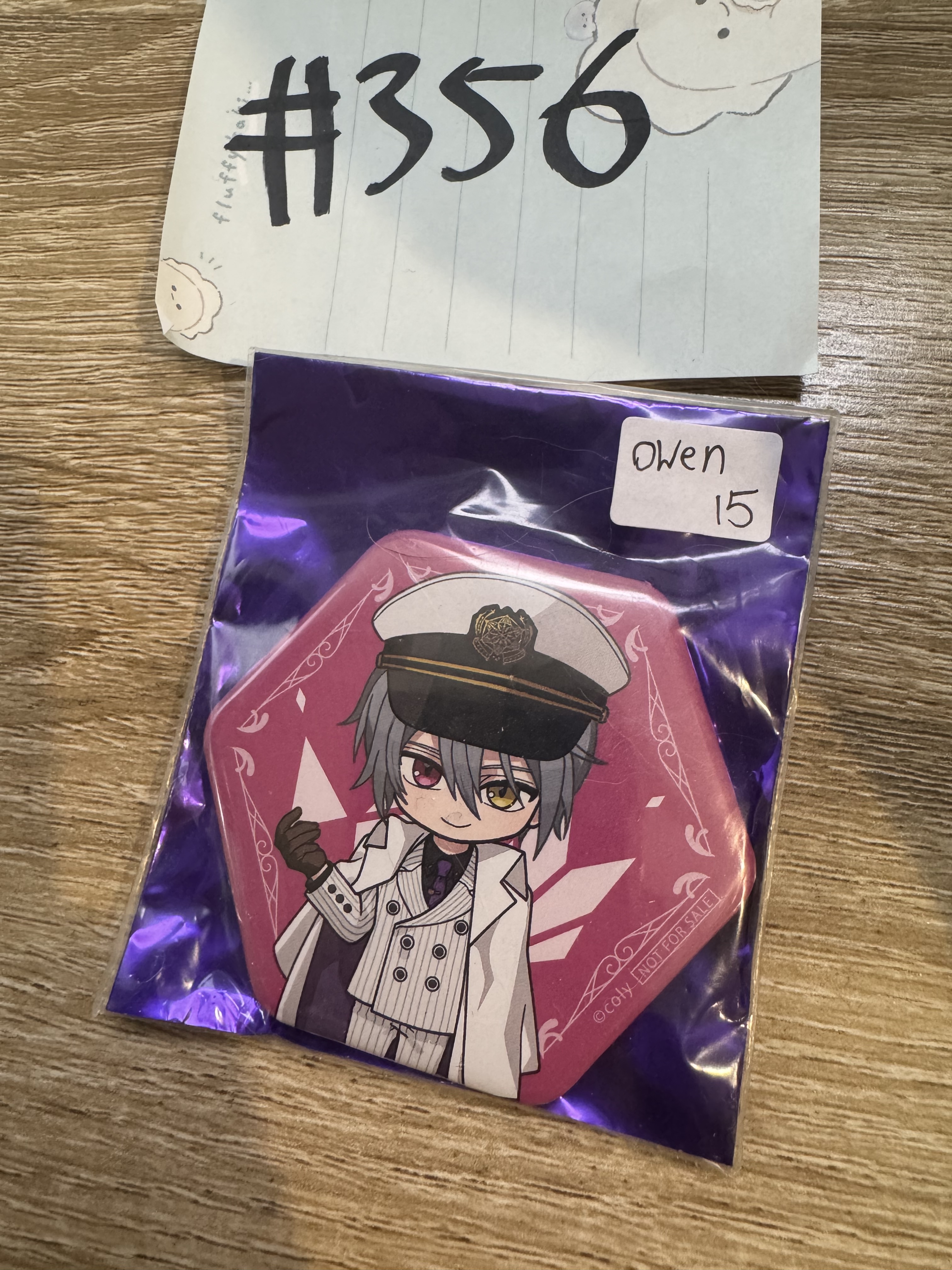 魔法使的約定 OWEN 襟章#356