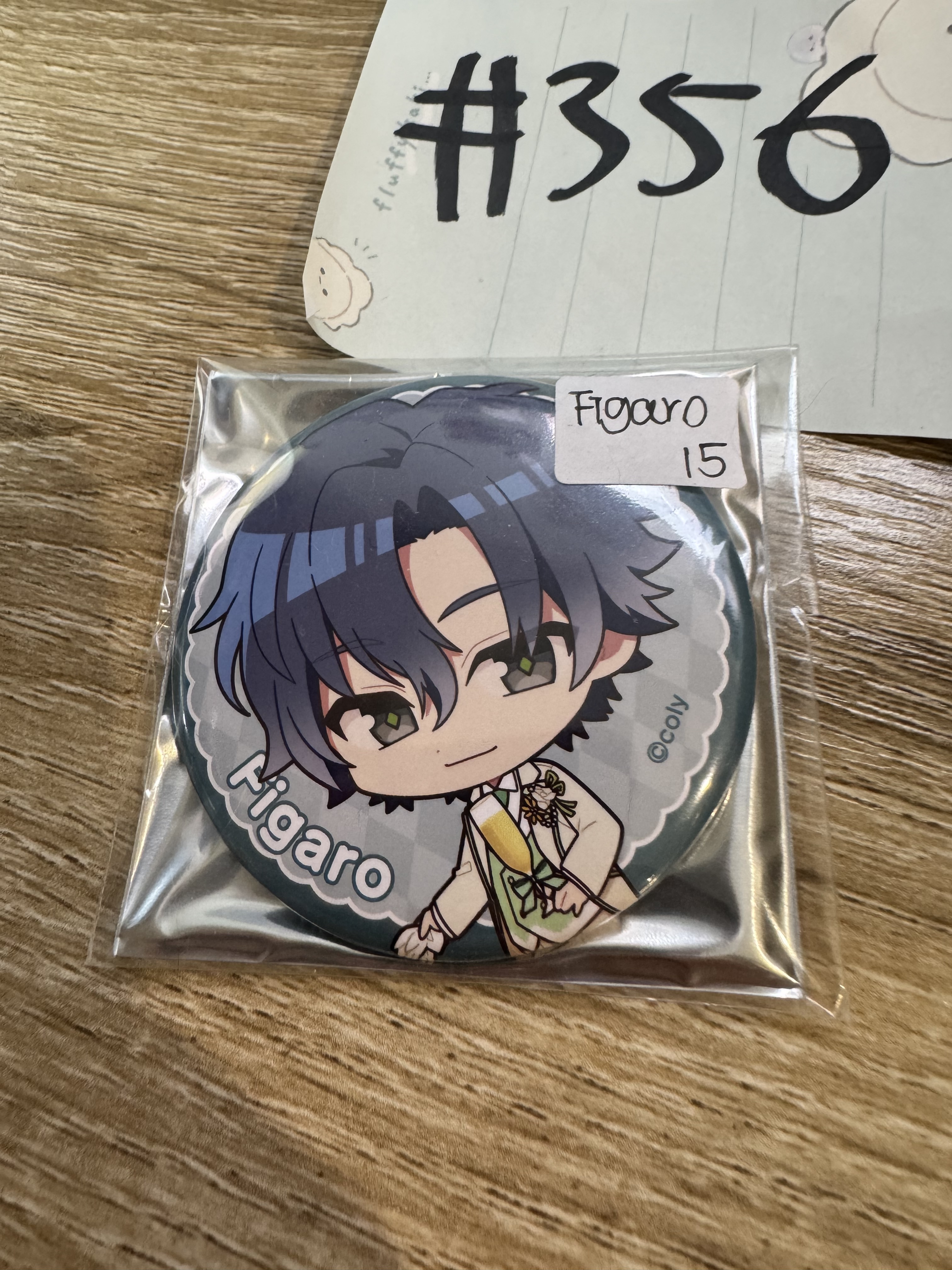 魔法使的約定 FIGARO 襟章#356