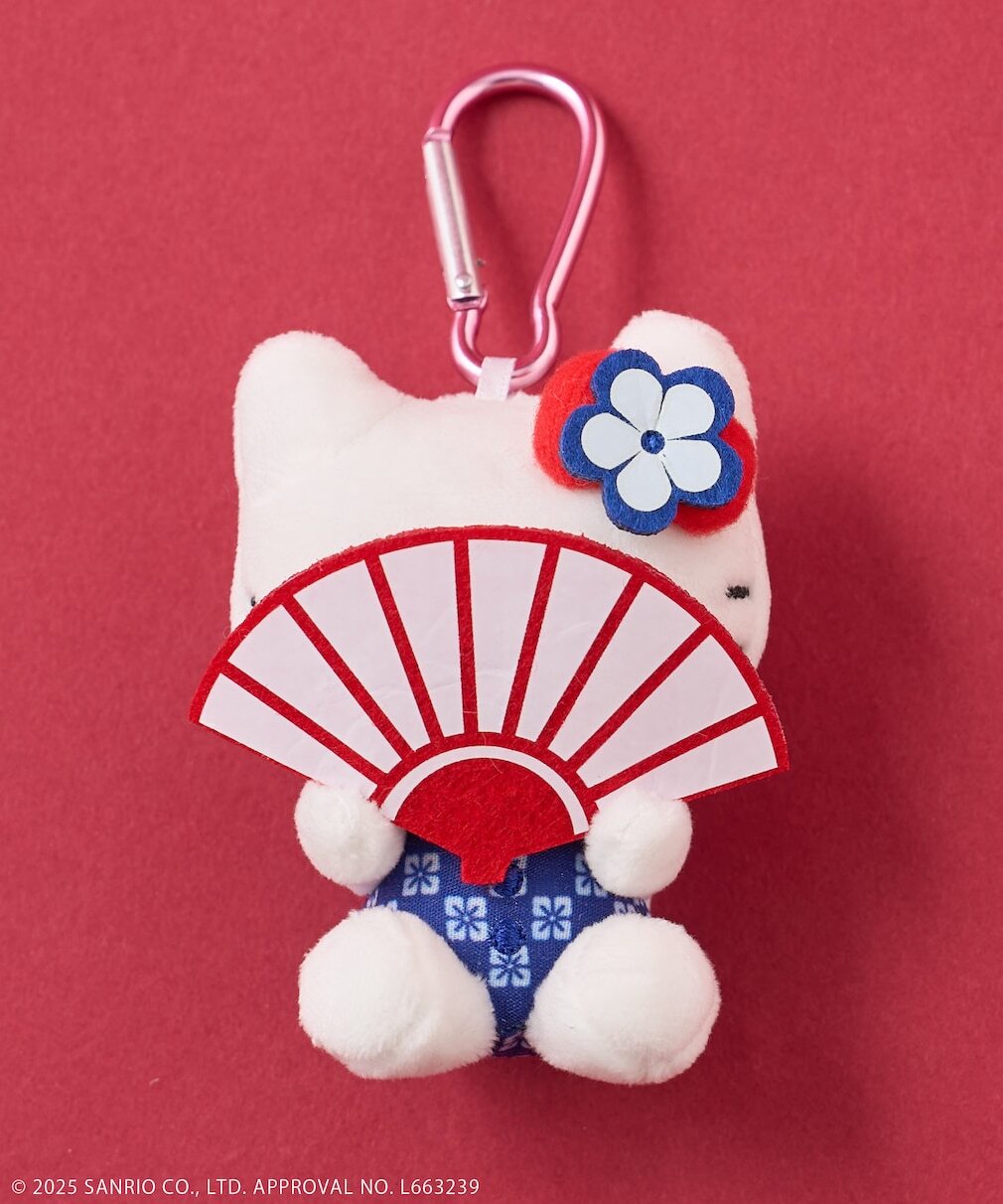 2025AW FREAK'S STORE SANRIO HELLO KITTY 扇子 鑰匙圈 吊飾 1189248900599
