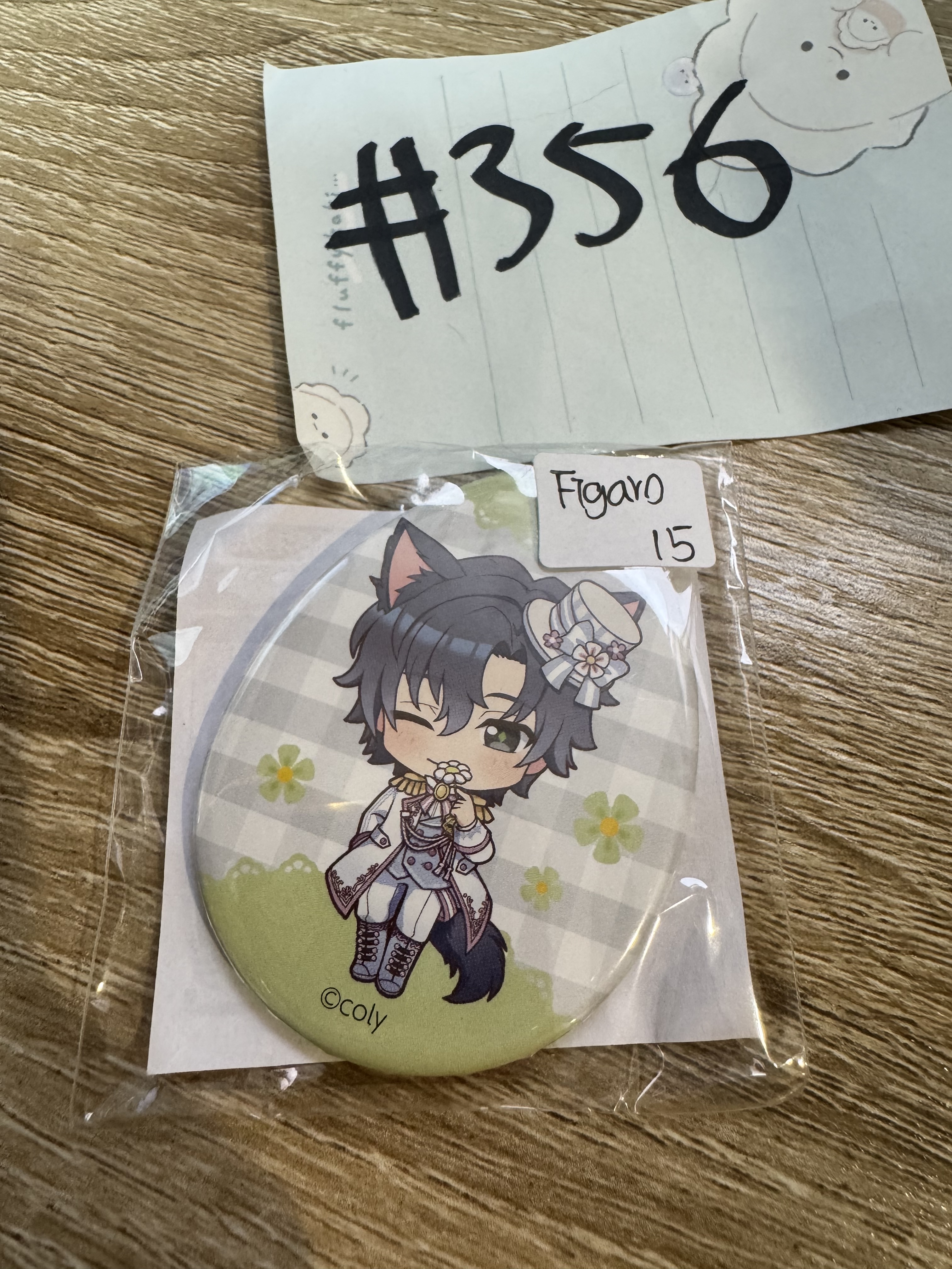 魔法使的約定 FIGARO 襟章#356