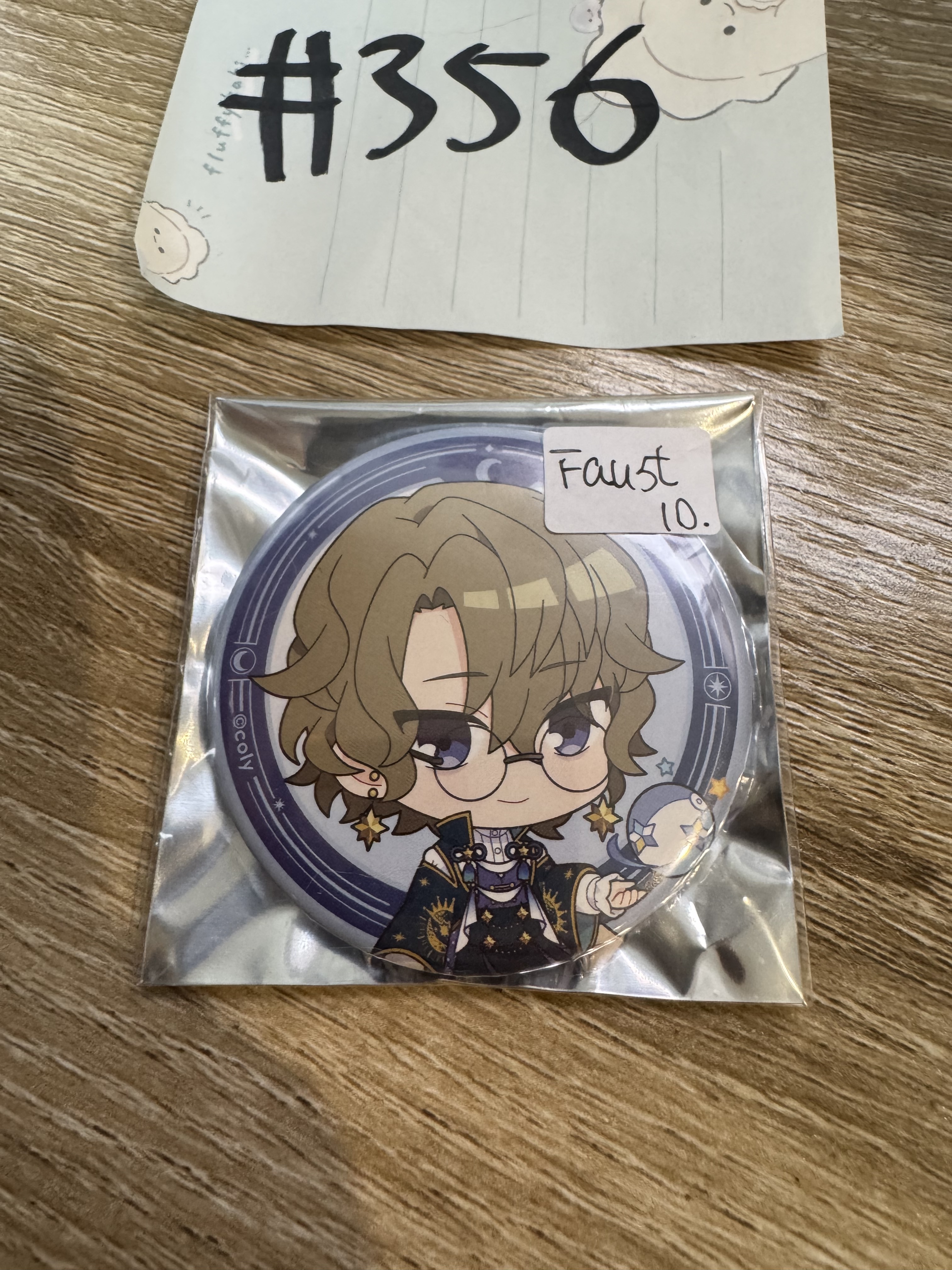 魔法使的約定 FAUST 襟章#356