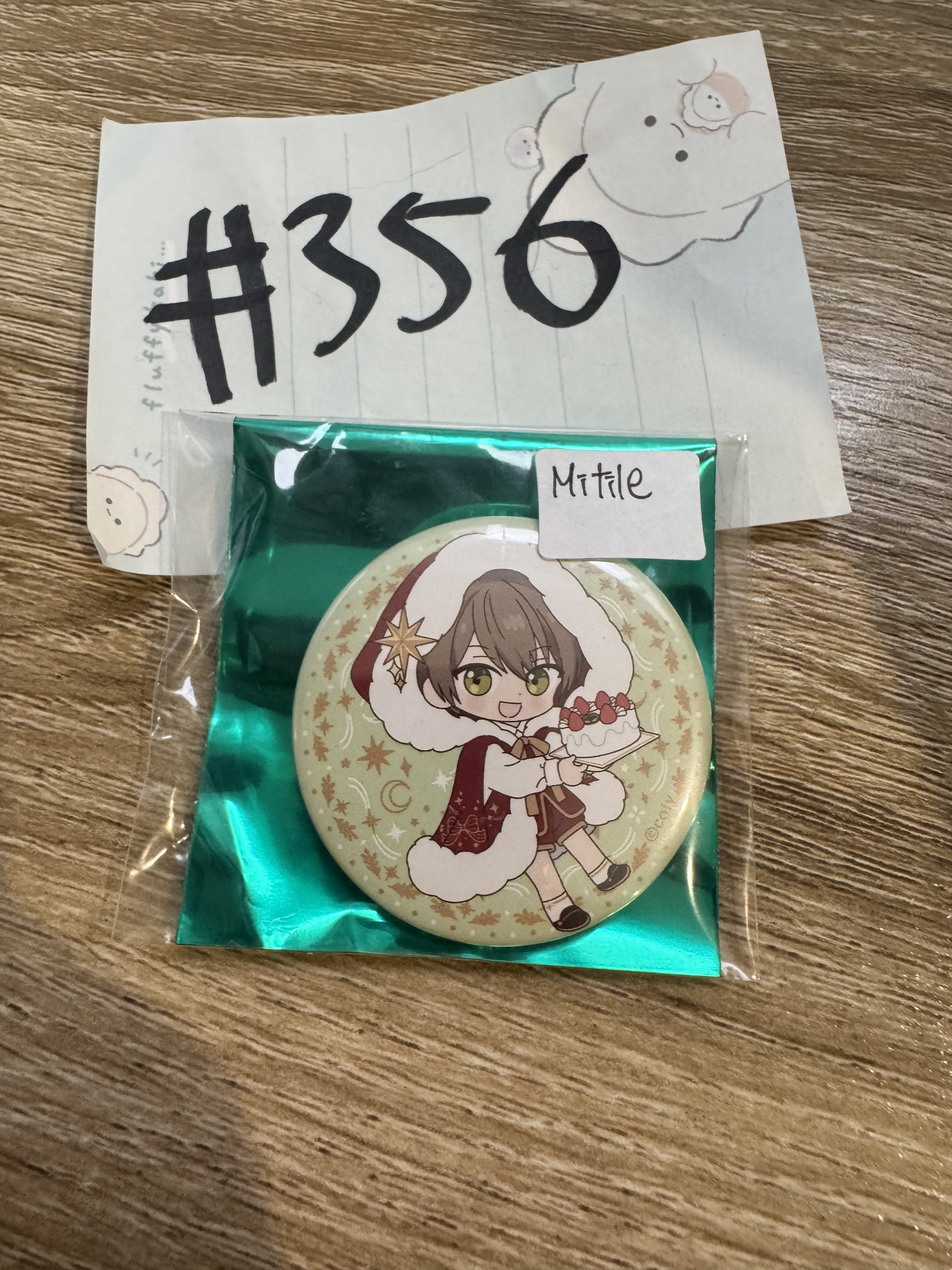 魔法使的約定 MITILE 襟章#356