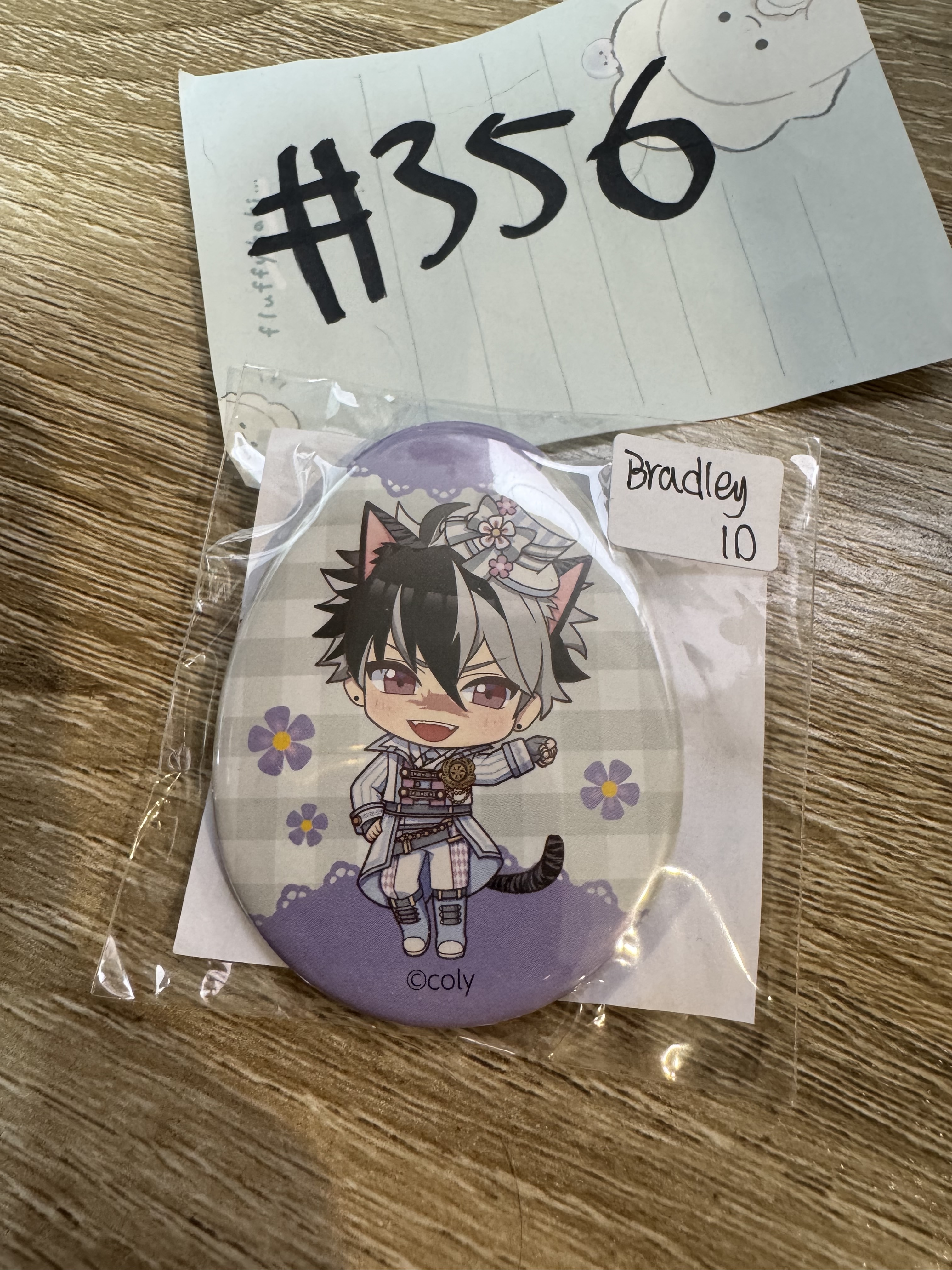 魔法使的約定 BRADLEY 襟章#356