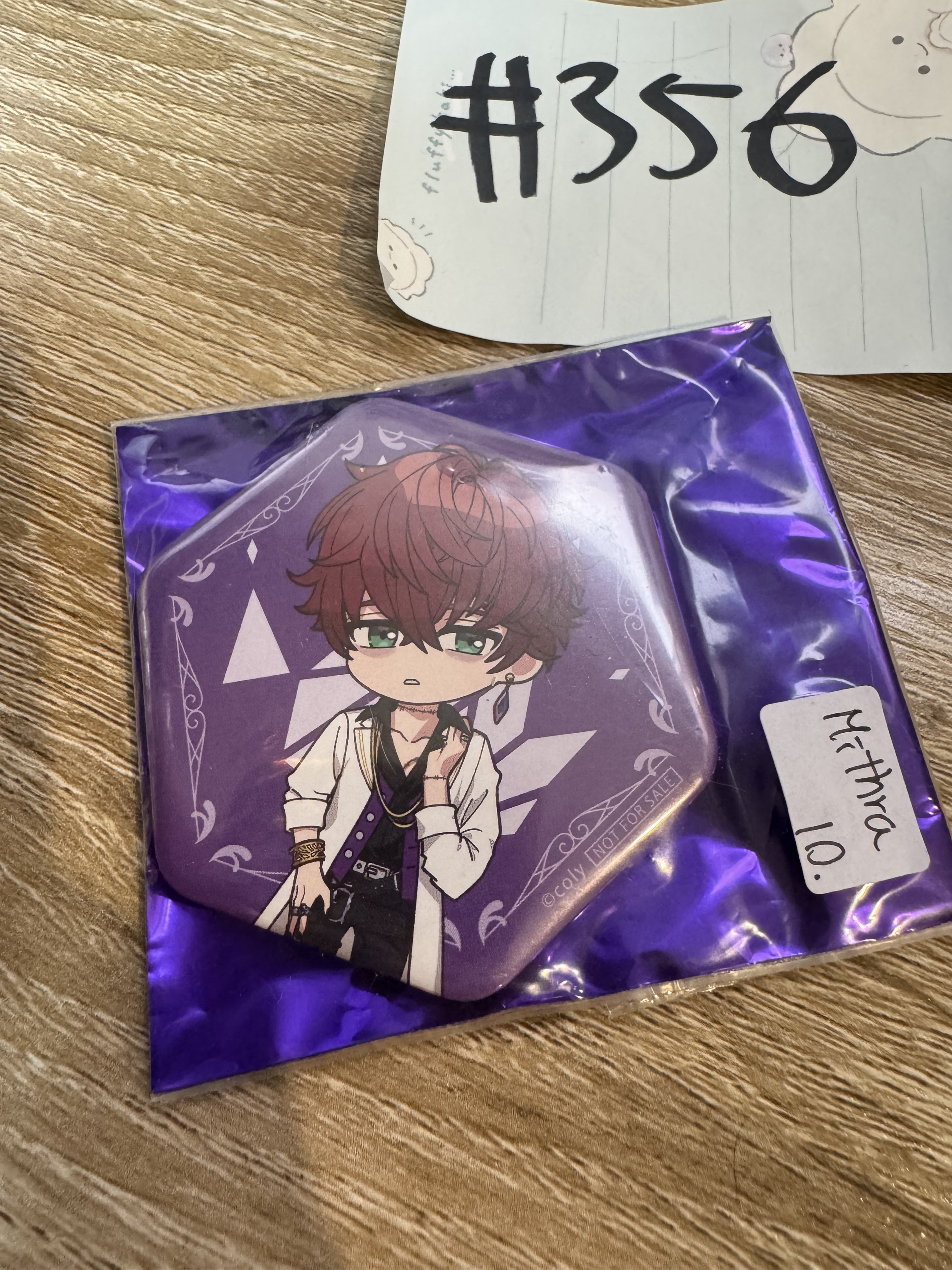 魔法使的約定 MITHRA 襟章#356