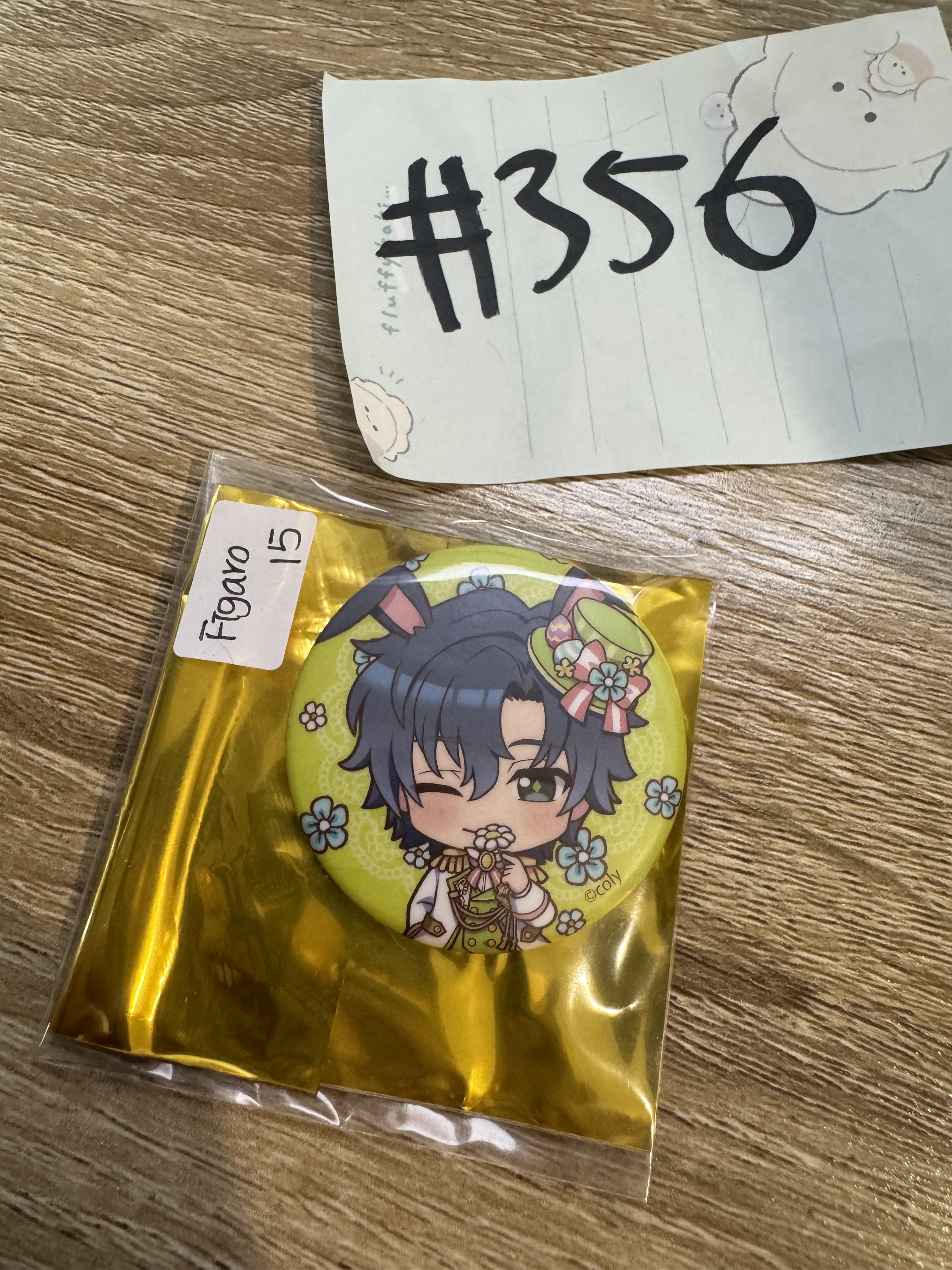 魔法使的約定 FIGARO 襟章#356