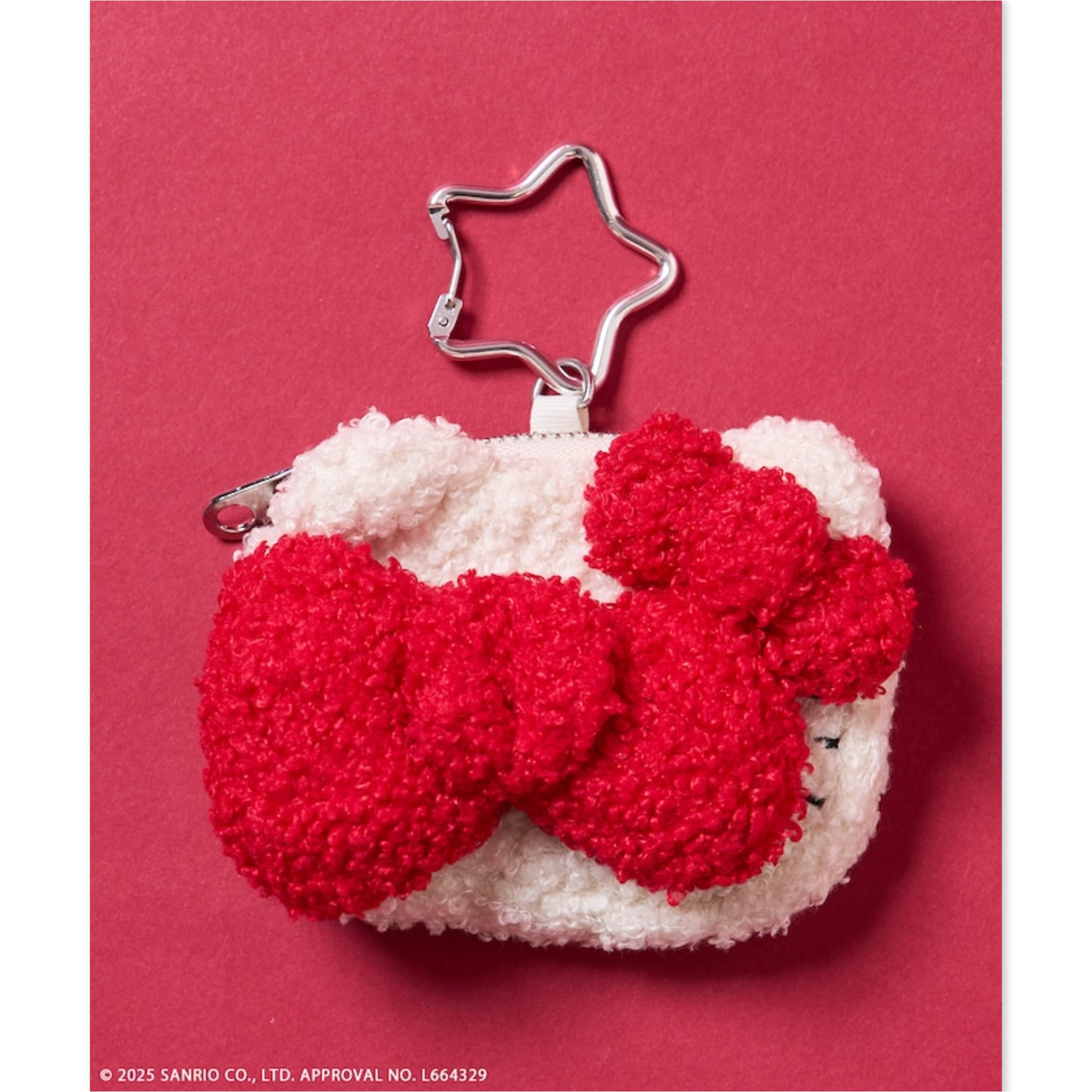 2025AW FREAK'S STORE SANRIO HELLO KITTY Fluffy Charm Pouch 吊飾 零錢包 1189248900603