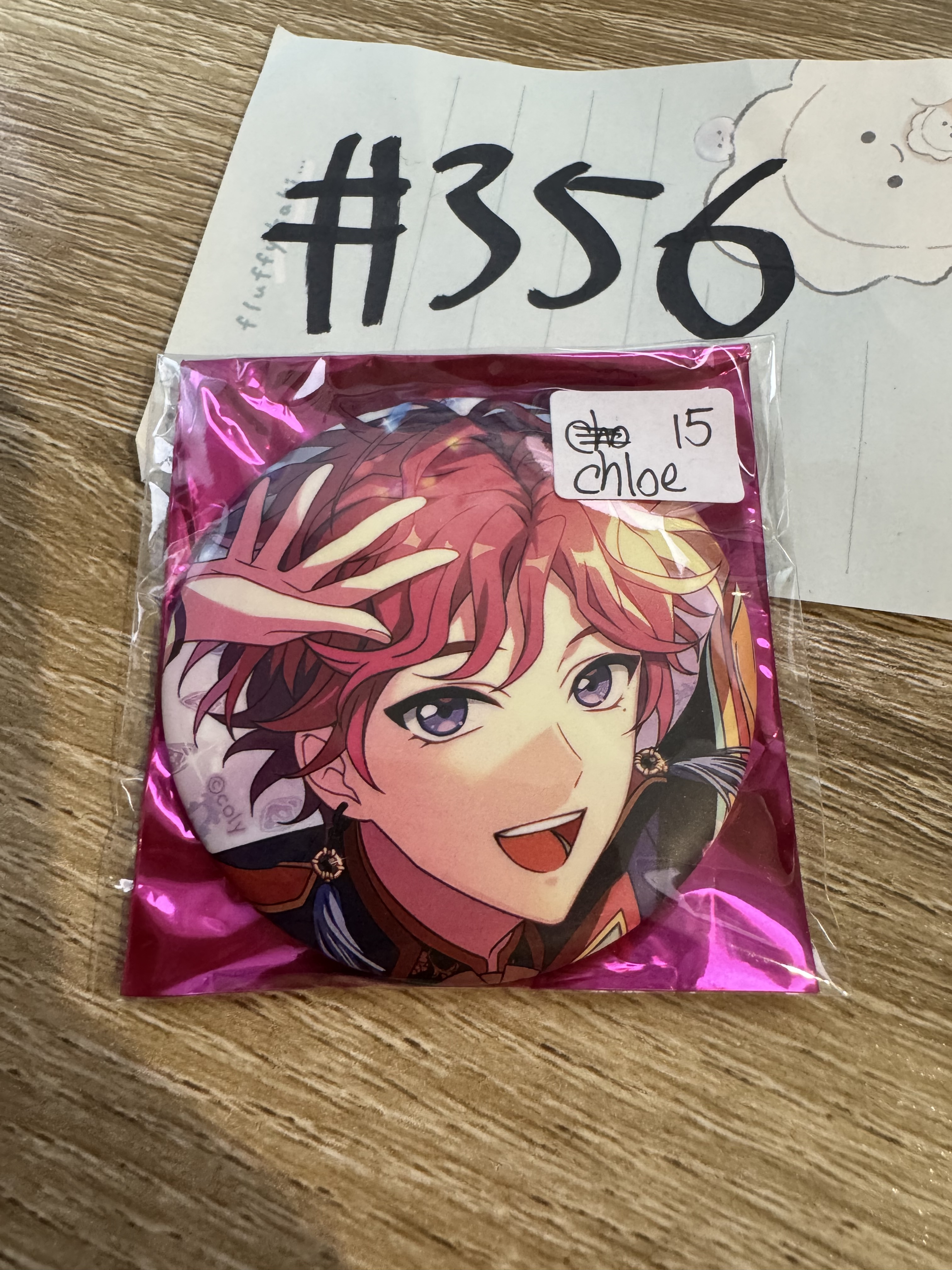 魔法使的約定 CHOLE 襟章#356