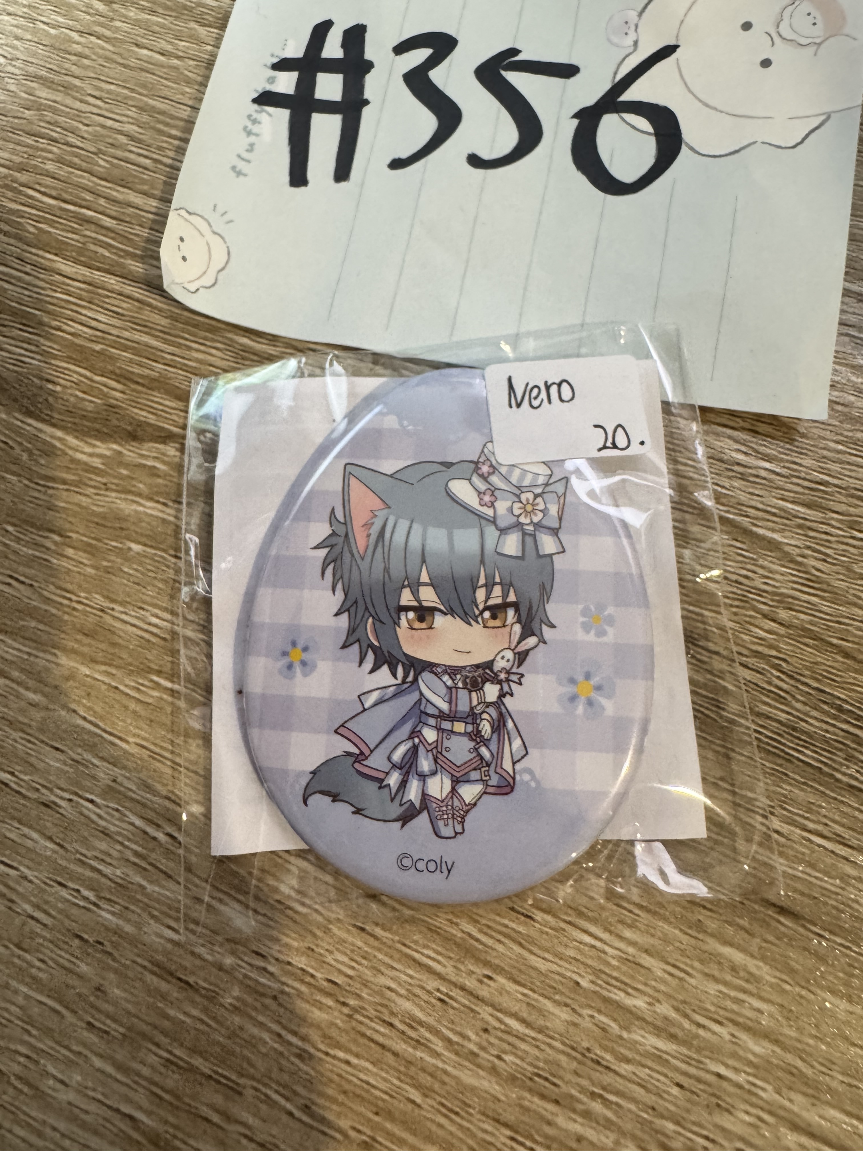 魔法使的約定 NERO 襟章#356