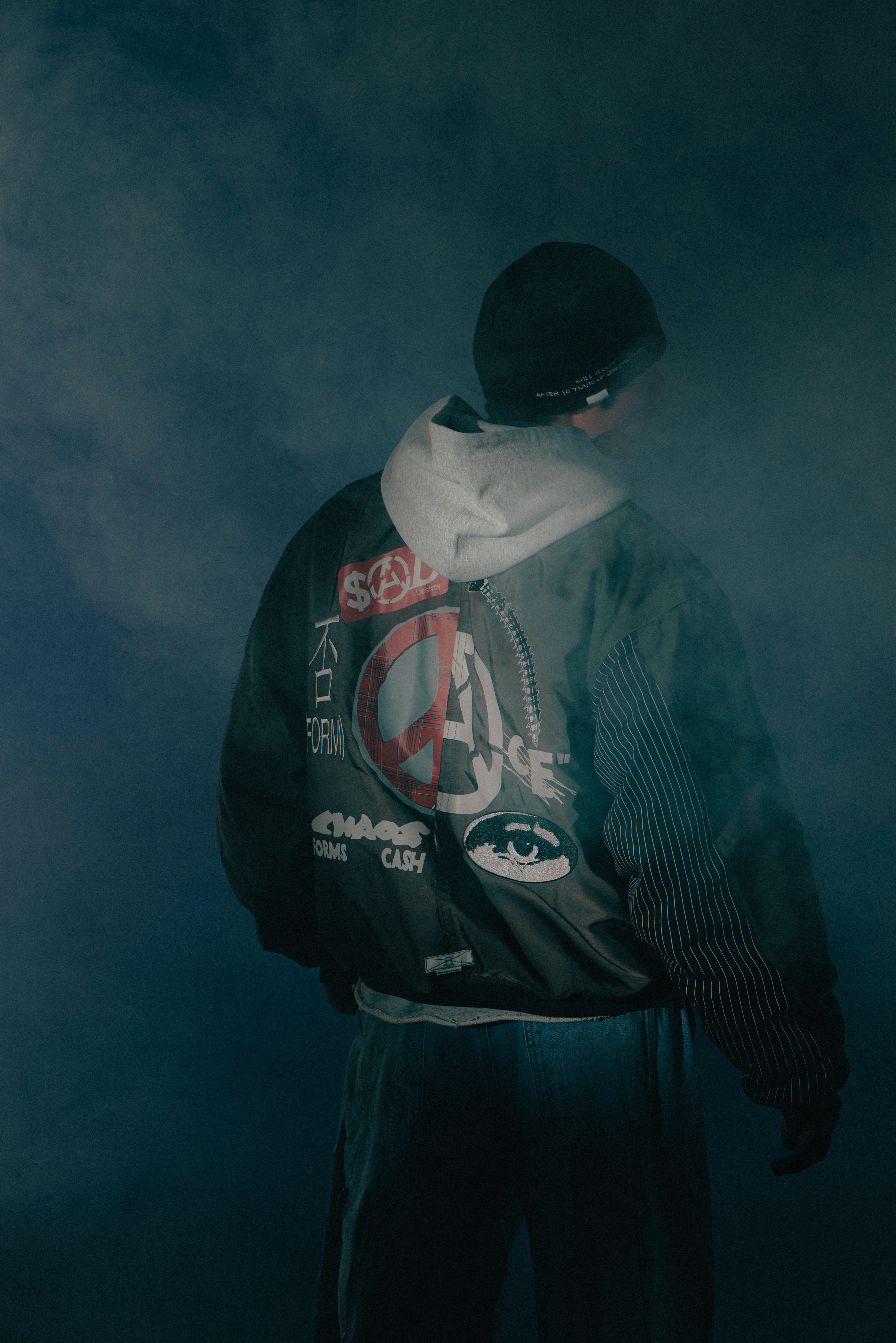 Wall of Sound - W10S “FORM” Rider-Flight Jacket - D.Green