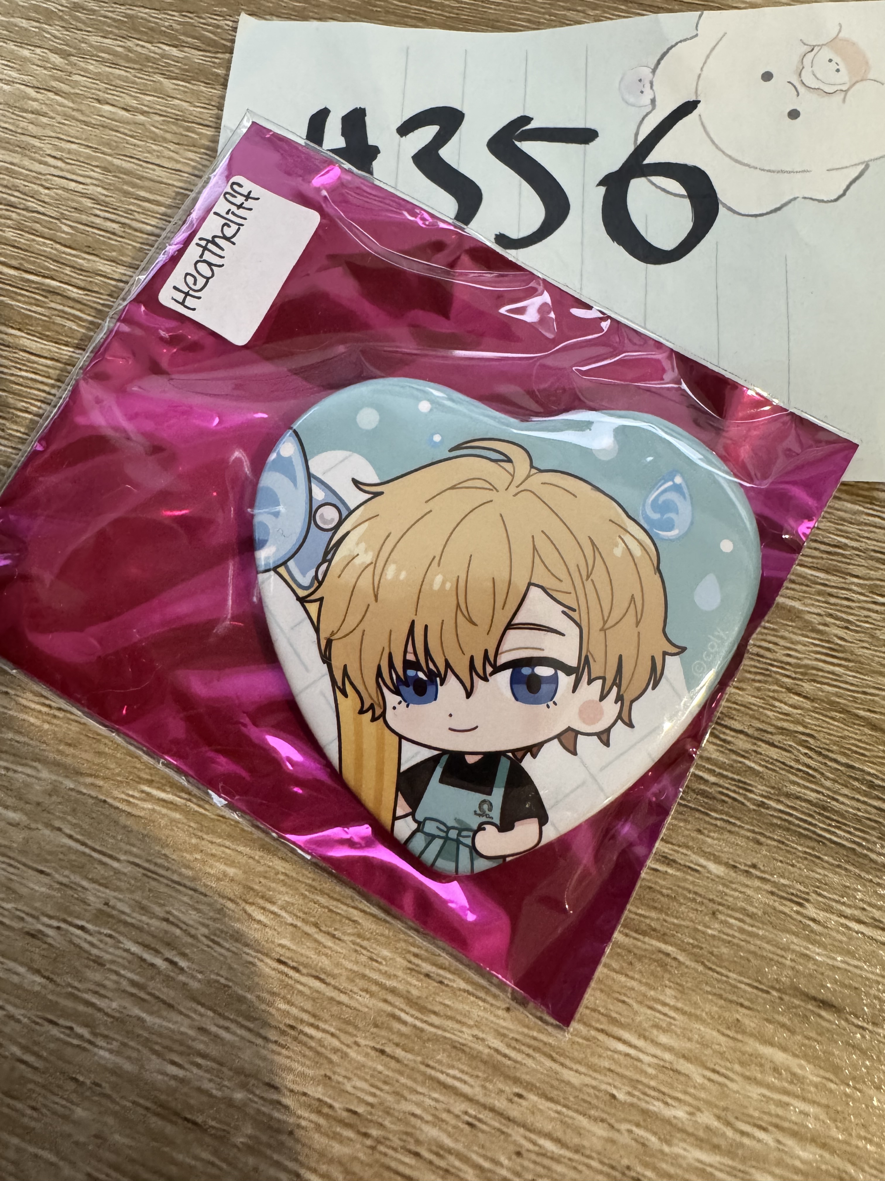 魔法使的約定 HEATHCLIFF 襟章#356