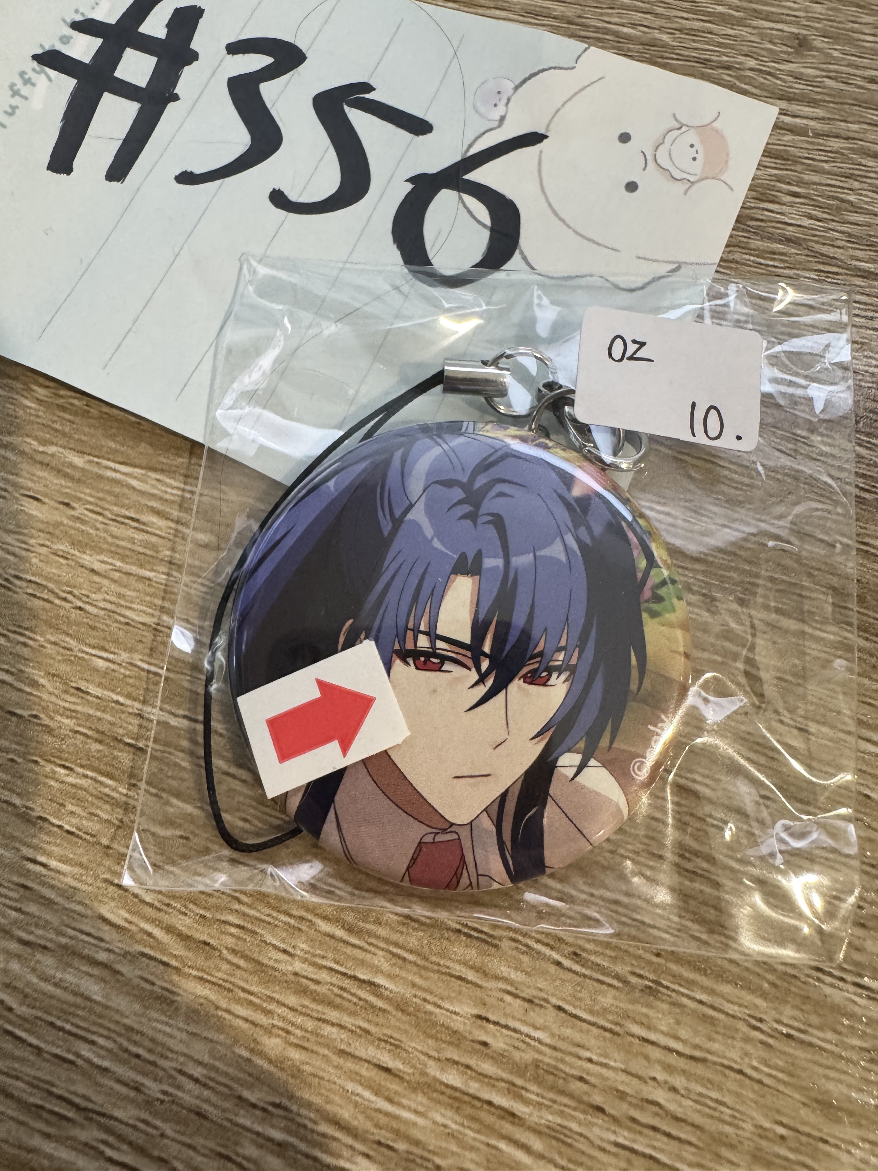 魔法使的約定 OZ 掛件 襟章 瑕#356