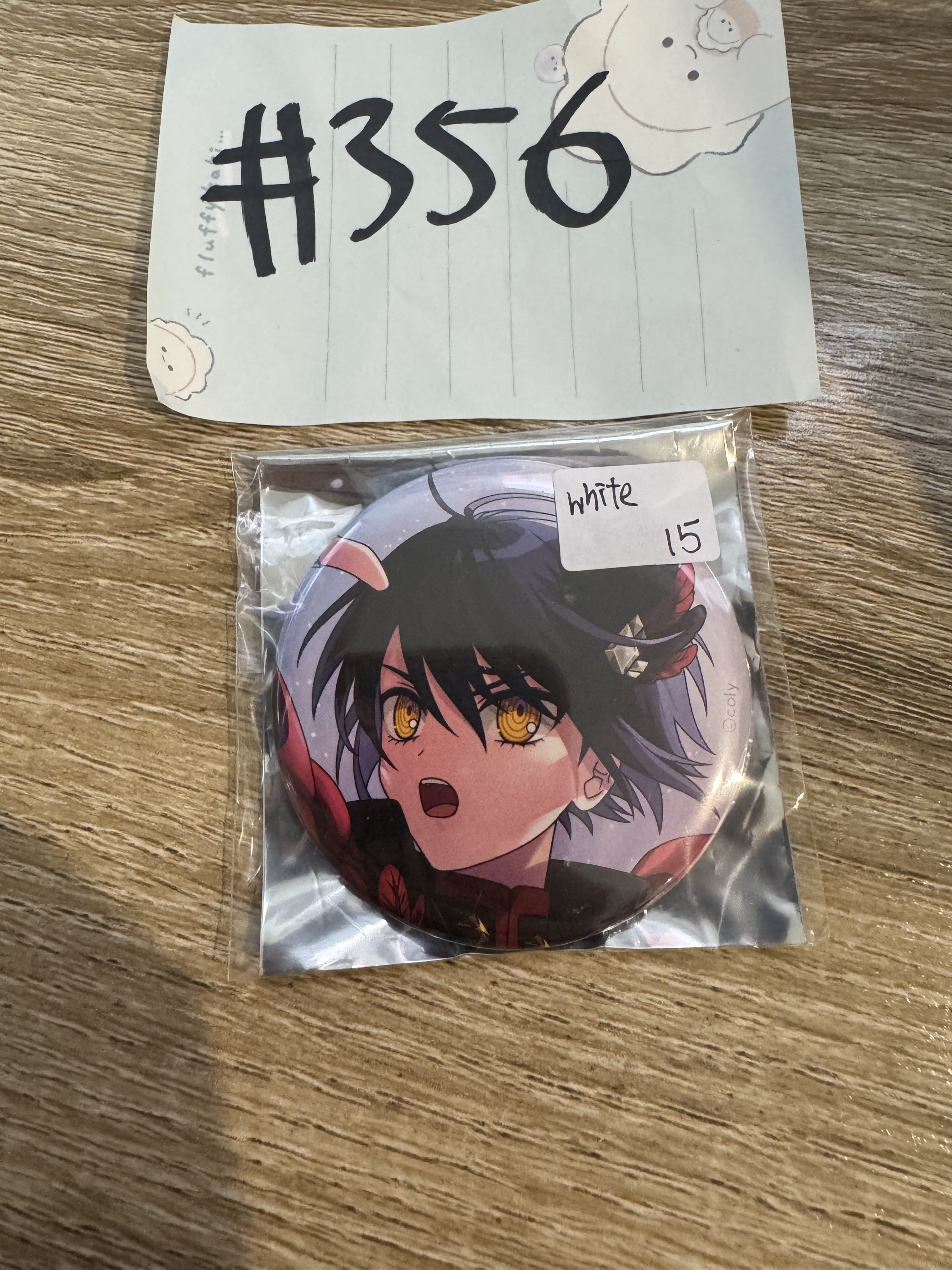 魔法使的約定 WHITE 襟章#356