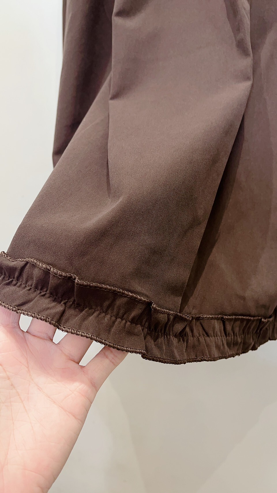 口袋花瓣修身長裙s