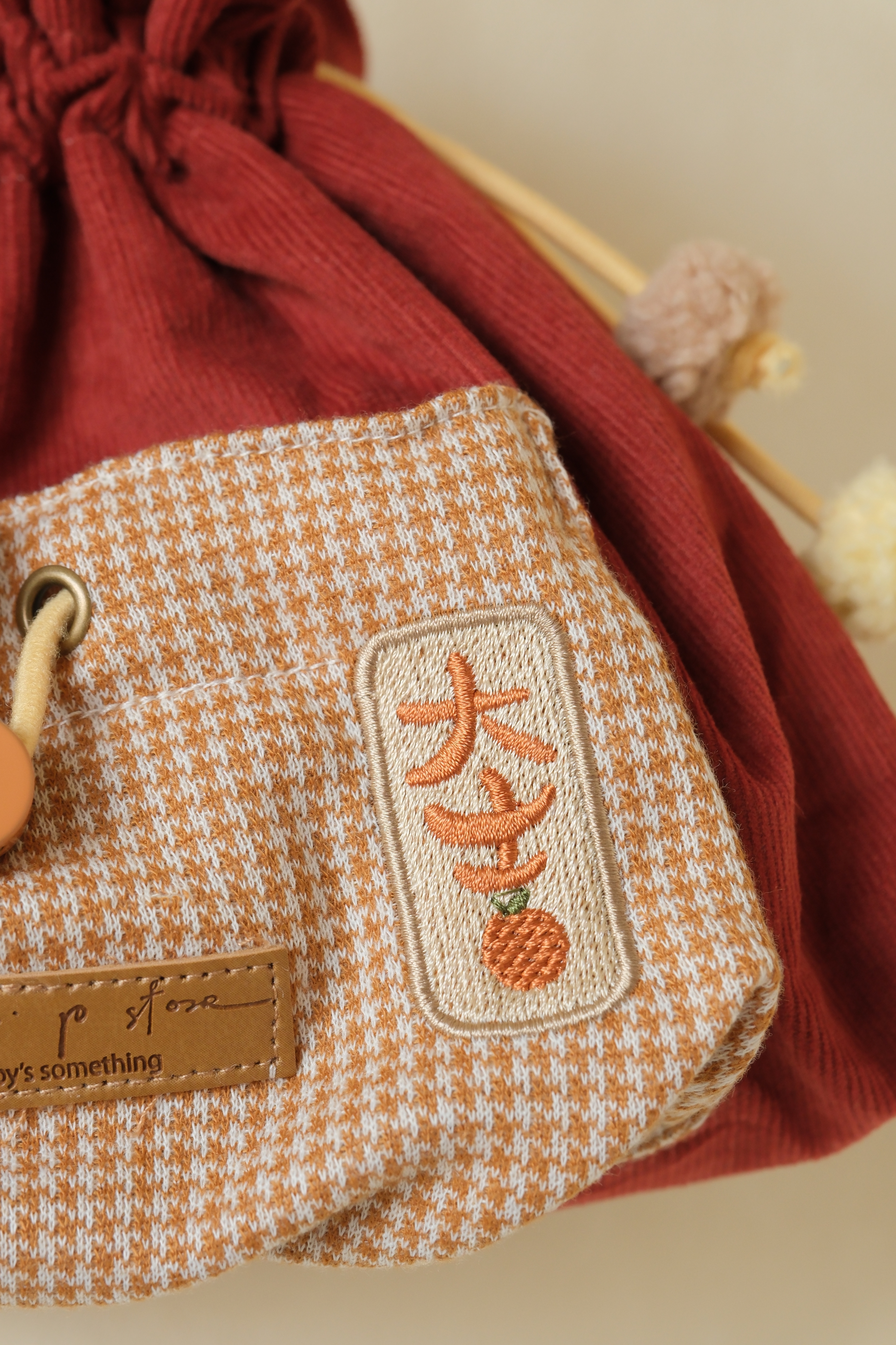 (瑕疵）Hi Y.P store-手作揹包-小財神束口揹包-大吉