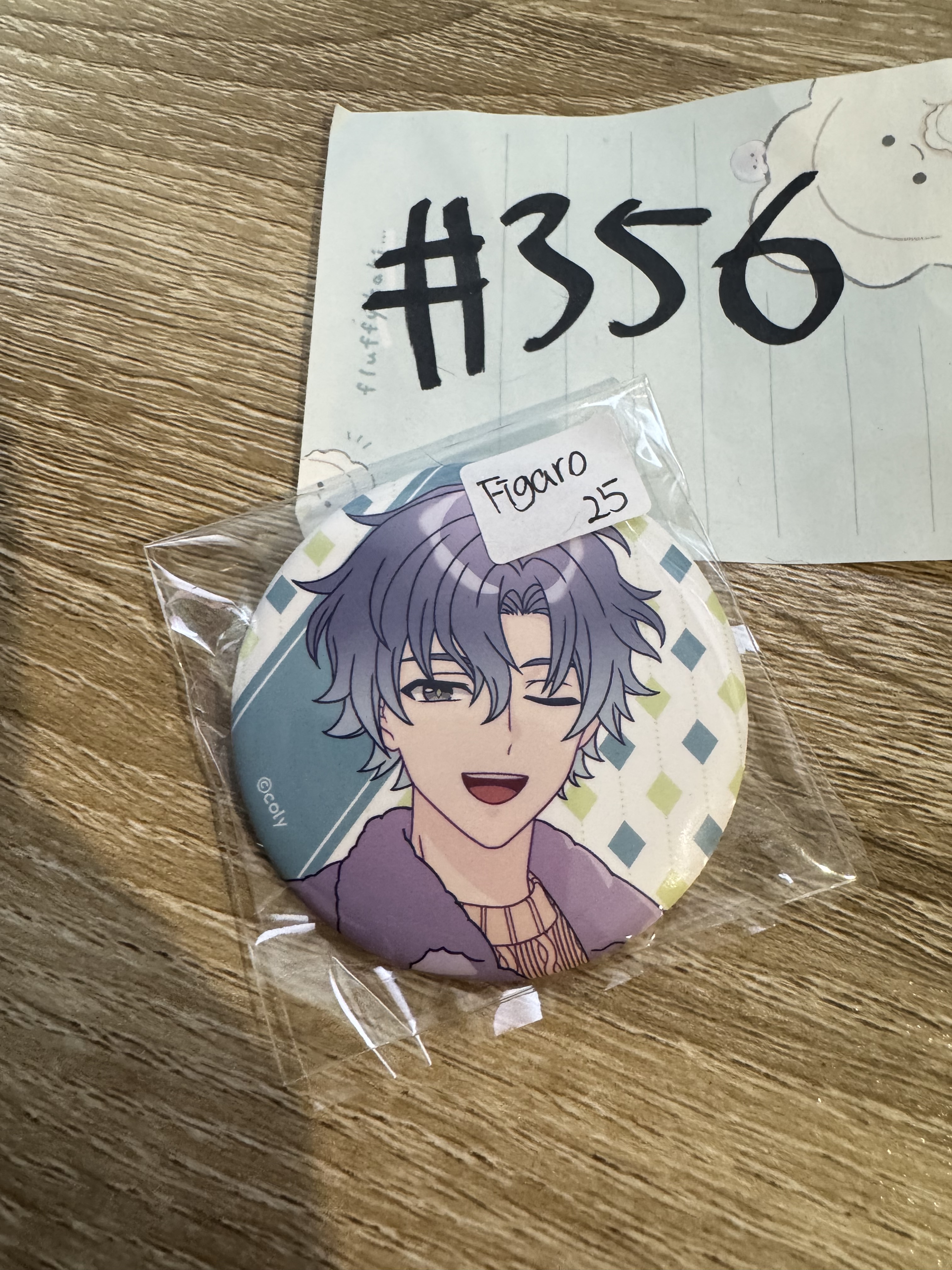 魔法使的約定 FIGARO 襟章#356